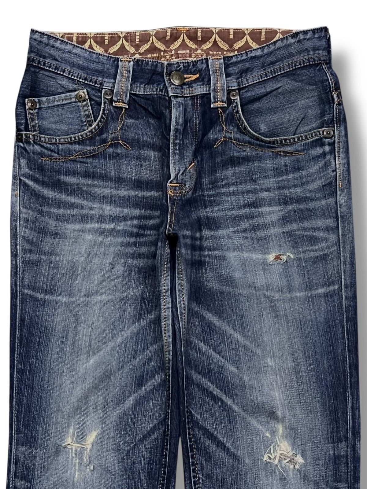 Edwin Bootcut Vintage Edwin 431XVS XXI Japan - Faded Wash Jeans Size US 32 / EU 48 - 4 Thumbnail