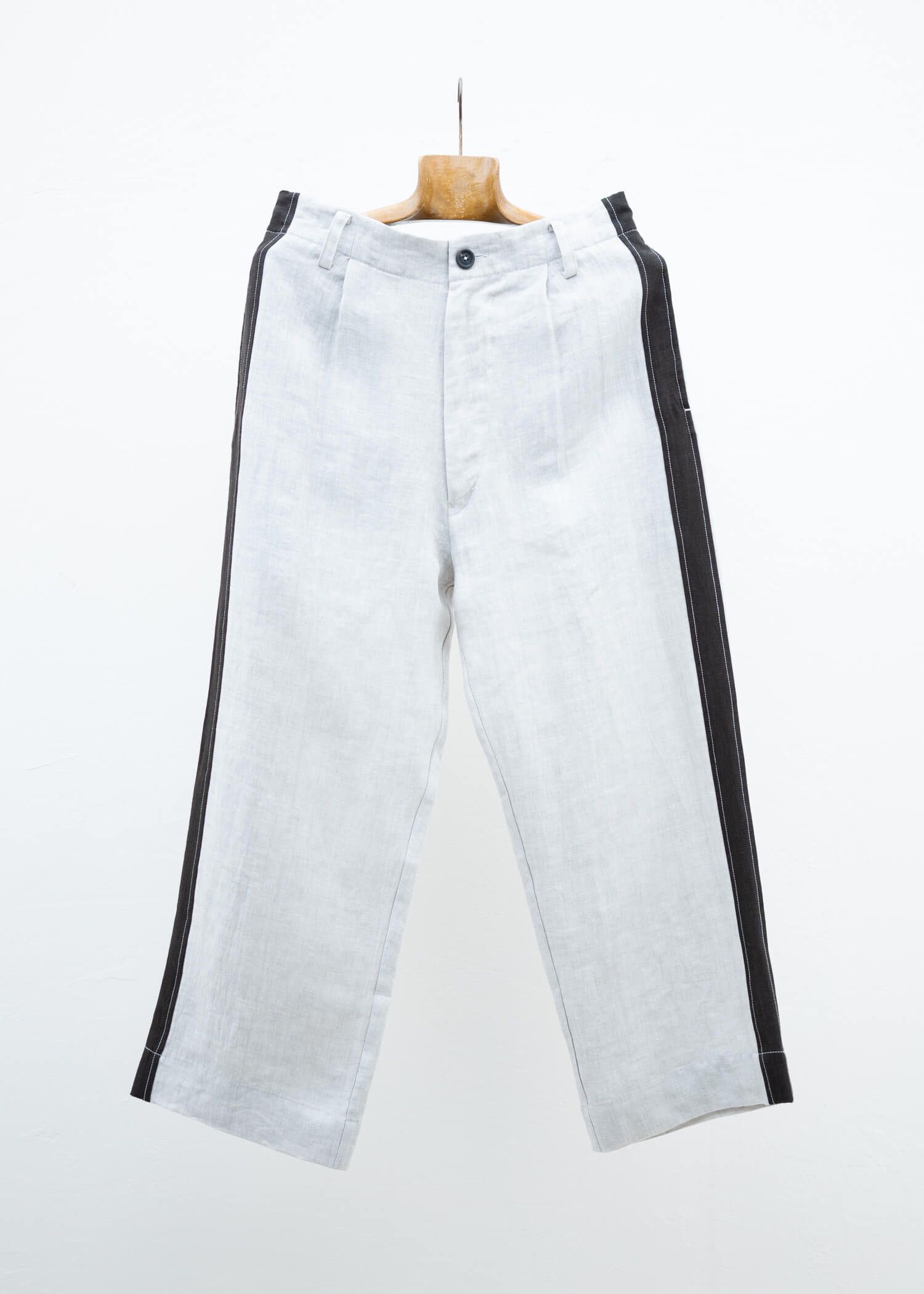 Ziggy Chen ZIGGY CHEN SS23 WHITE TROUSERS Size US 30 / EU 46 - 1 Thumbnail