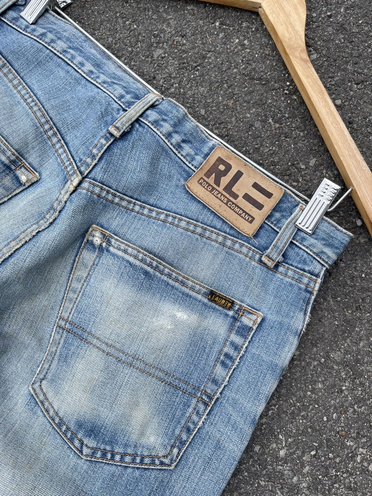 Ralph Lauren Vintage Distressed Polo Ralph Lauren Jeans Size US 31 - 5 Thumbnail