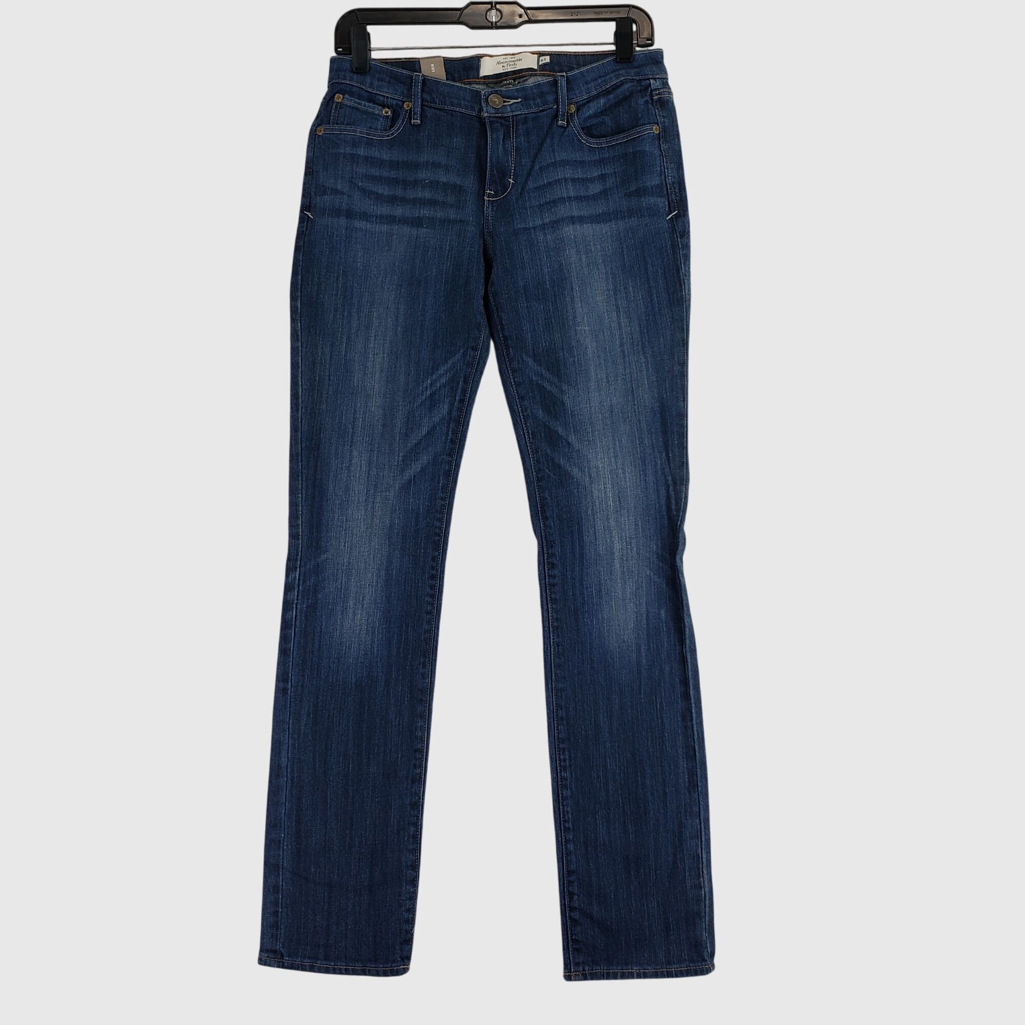 Abercrombie & Fitch Abercrombie & Fitch Womens Blue Stretch Skinny Jeans Size 6S Size 28" / US 6 / IT 42 - 1 Thumbnail