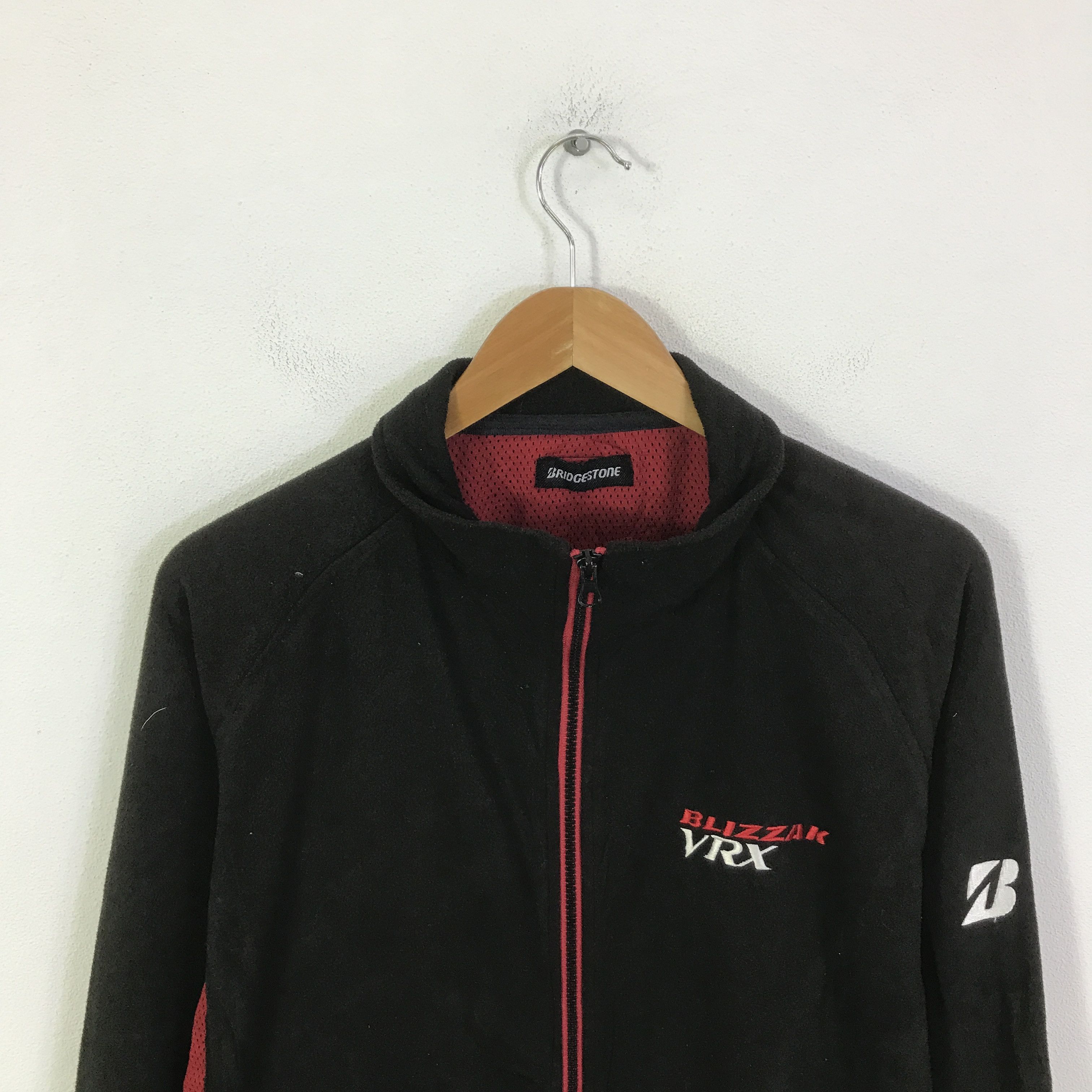 Japanese Brand Bridgestone x blizzak vrx racing fleece jacket K119B20 Size US L / EU 52-54 / 3 - 2 Thumbnail