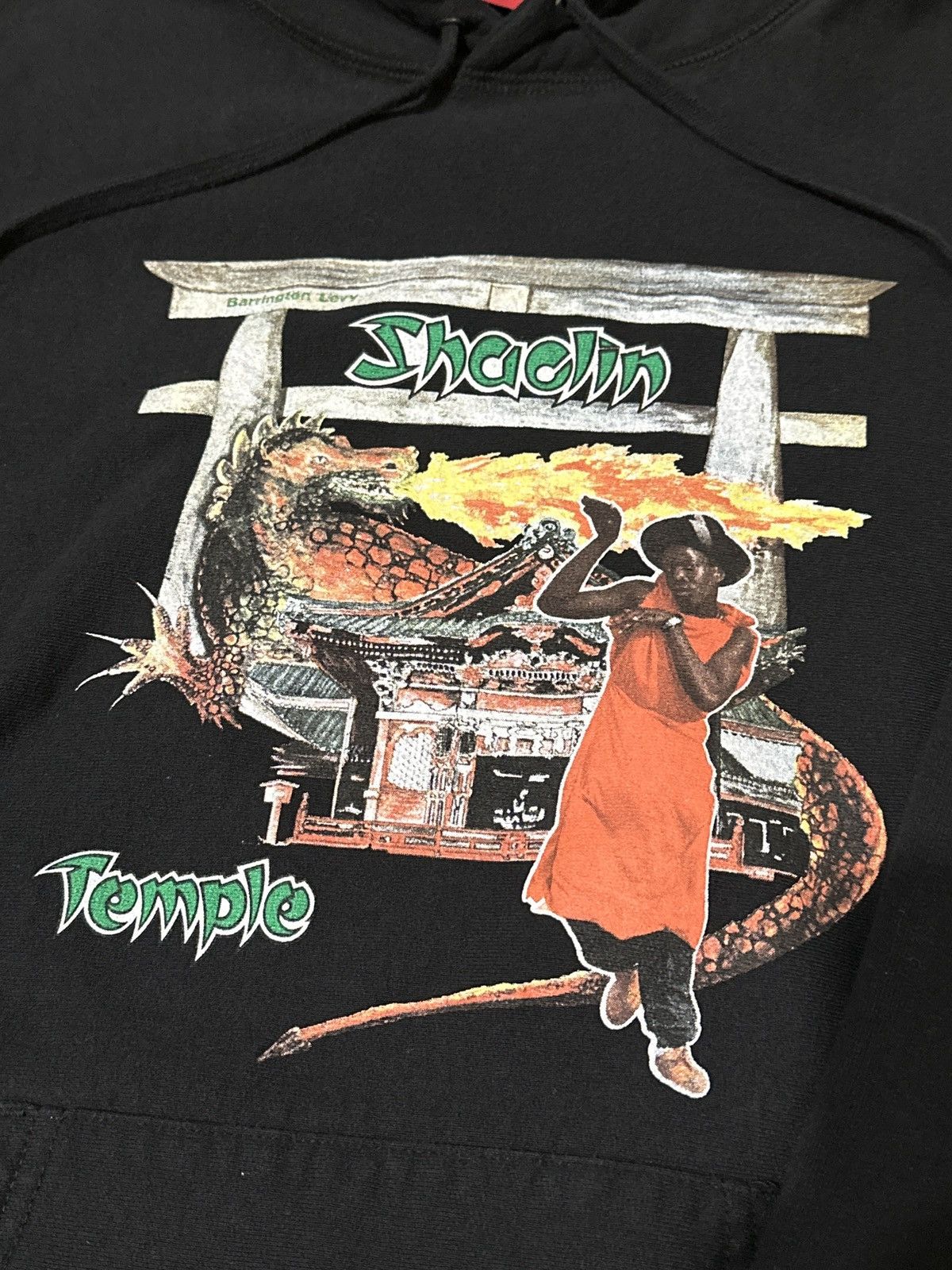 Supreme Barrington Levy Jah Life Shaolin Temple Hoodie