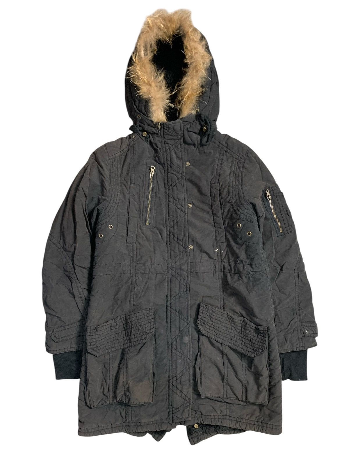 ジャケット・アウター archive Tornado Mart fur down jacket y2k 00s TORNADO MART leather down jacket y2k - メルカリ