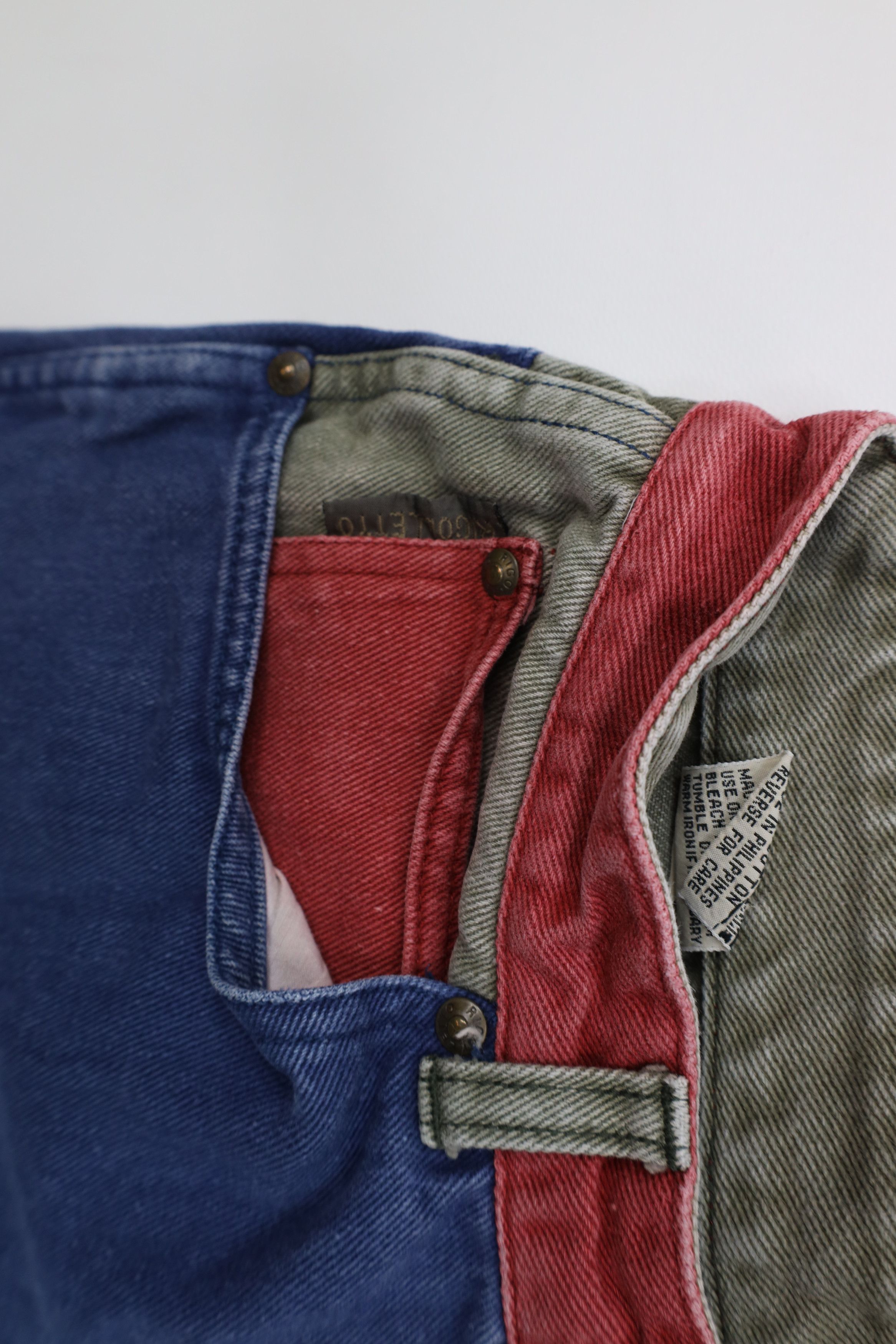 Vintage Vintage 90s Streetwear Block Above Knee Denim Jean Shorts Size US 30 / EU 46 - 6 Thumbnail