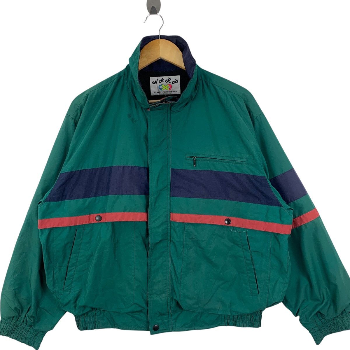 Vintage Vintage 90s WARP INFINITY COLLECTION Classic Design Jacket Size L / US 10 / IT 46 - 5 Thumbnail