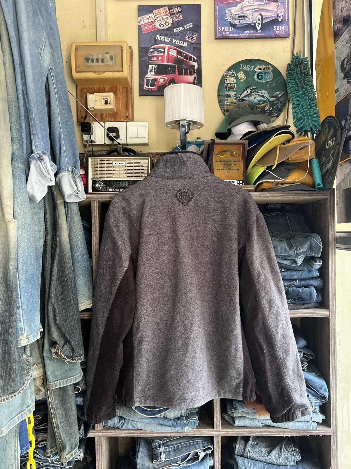 Marks & Spencer 🔥Rare Marks & Spencer Distressed Reversible Zipper Jacket Size US M / EU 48-50 / 2 - 2 Thumbnail