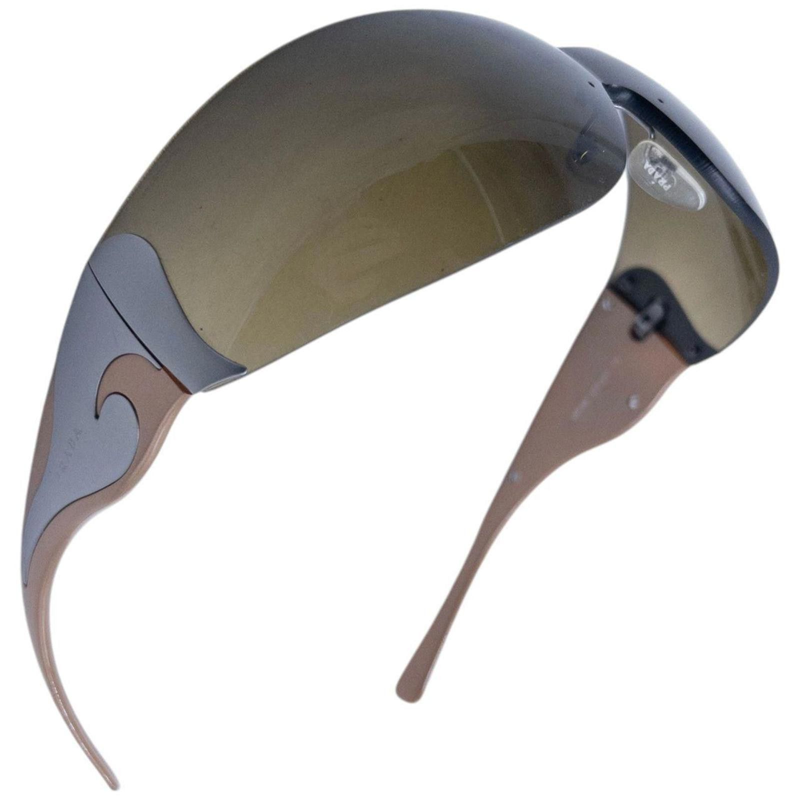 Prada Vintage Prada Swirl Sunglasses Size ONE SIZE - 5 Thumbnail