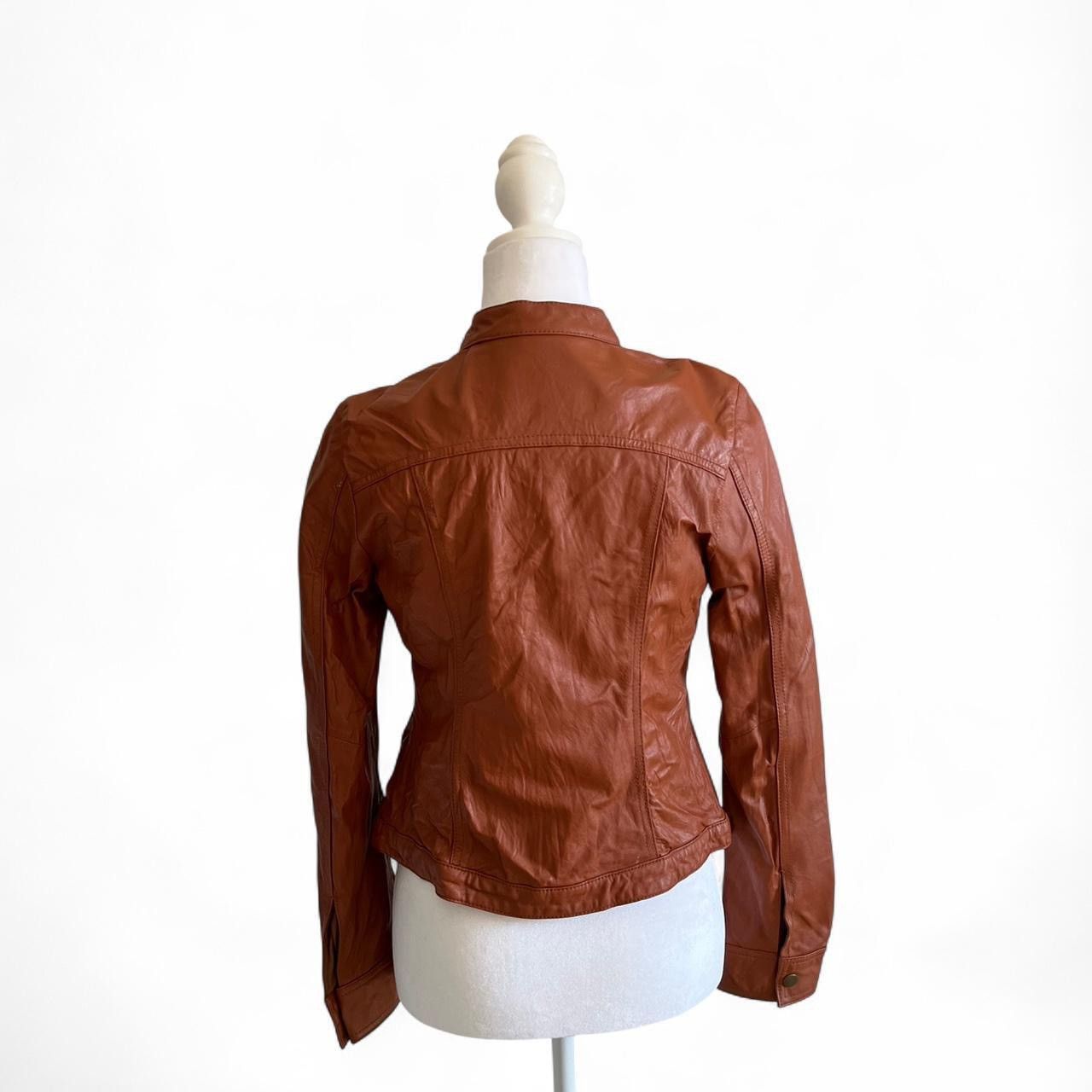 MOUSSY Moussy real brown leather jacket Size XS / US 0-2 / IT 36-38 - 3 Thumbnail