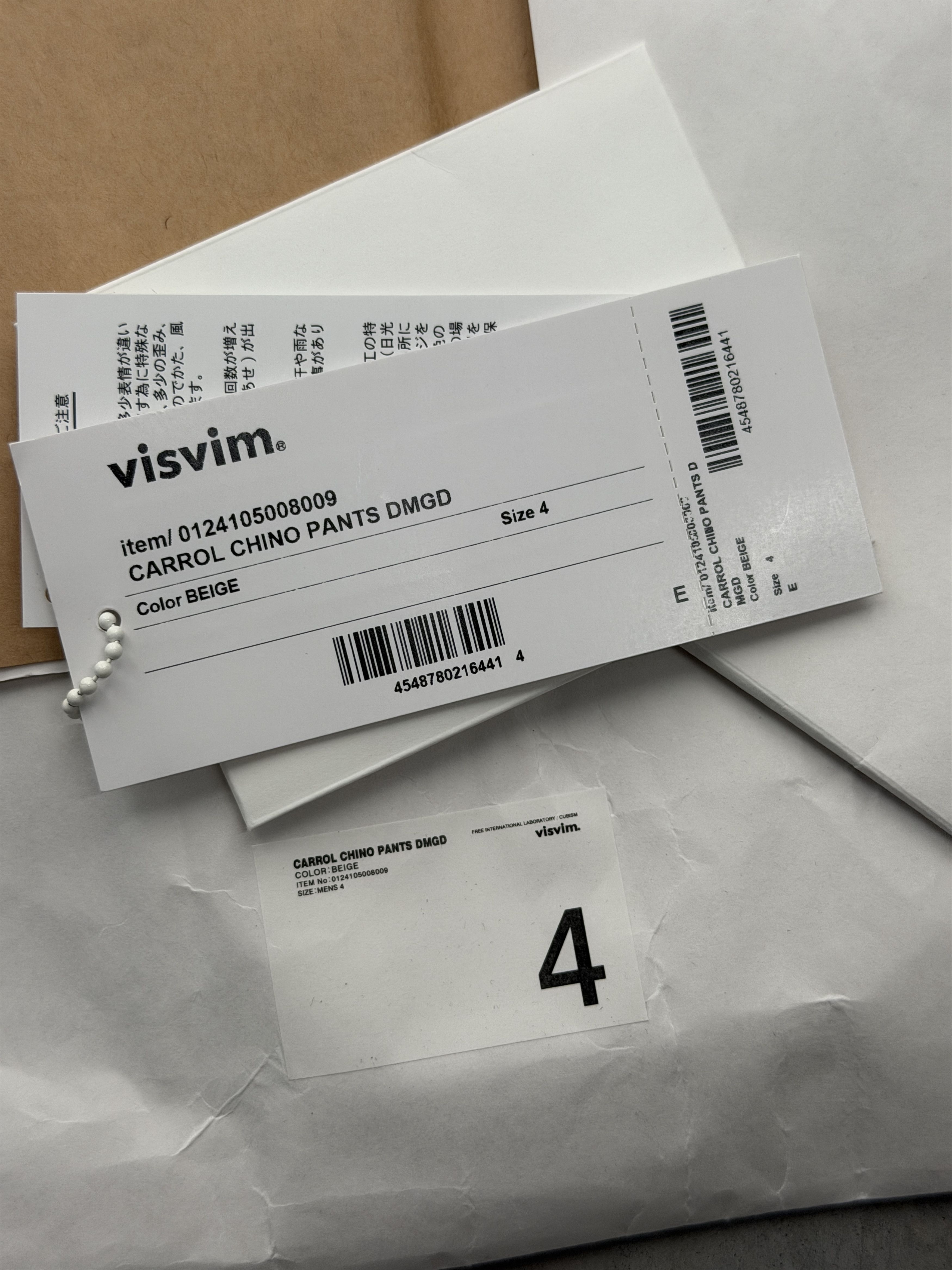 Visvim SS24 Carrol Chino Pants DMGD Size US 36 / EU 52 - 14 Thumbnail