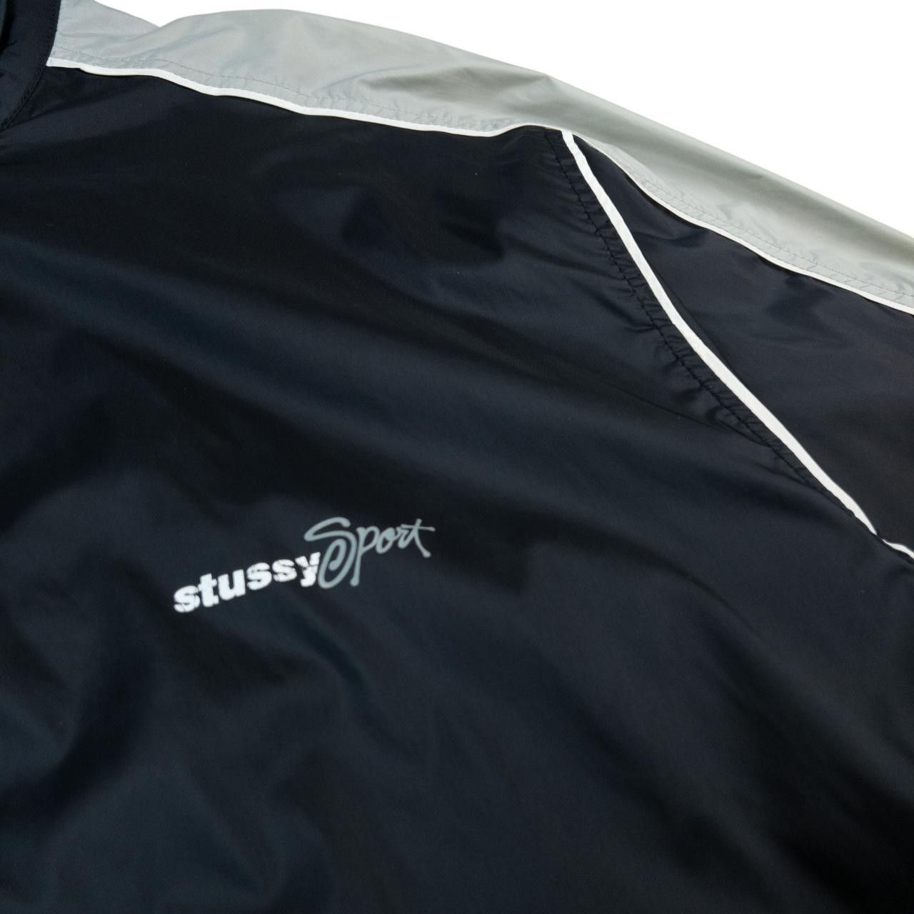 Stussy Vintage Stussy Sport Zip Up Jacket Size XL Size US XL / EU 56 / 4 - 4 Thumbnail