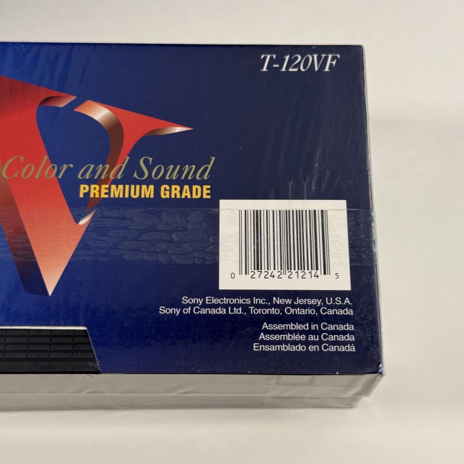 Sony Lot of 3 Deadstock Sony Premium Grade VHS Cassette Tapes Size ONE SIZE - 6 Thumbnail