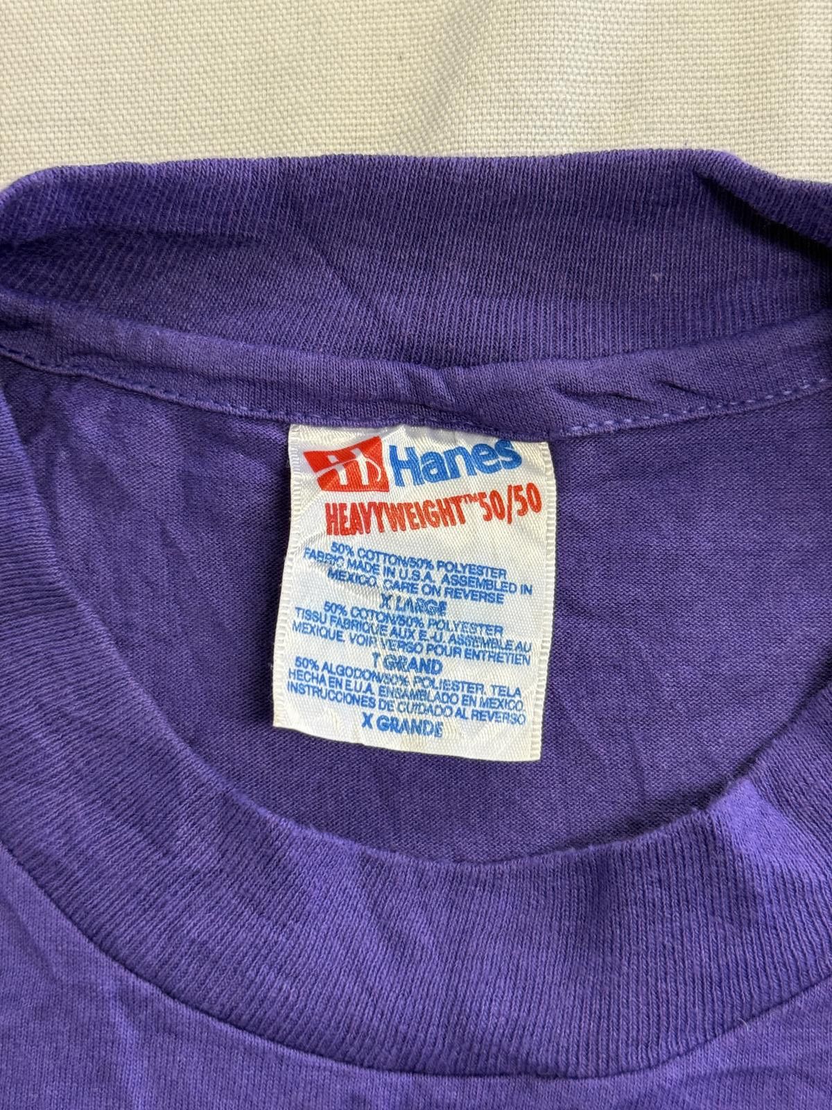 Hanes Vintage T-shirt Liking to a Viking Nathan's Family Billiards Size US XL / EU 56 / 4 - 2 Thumbnail