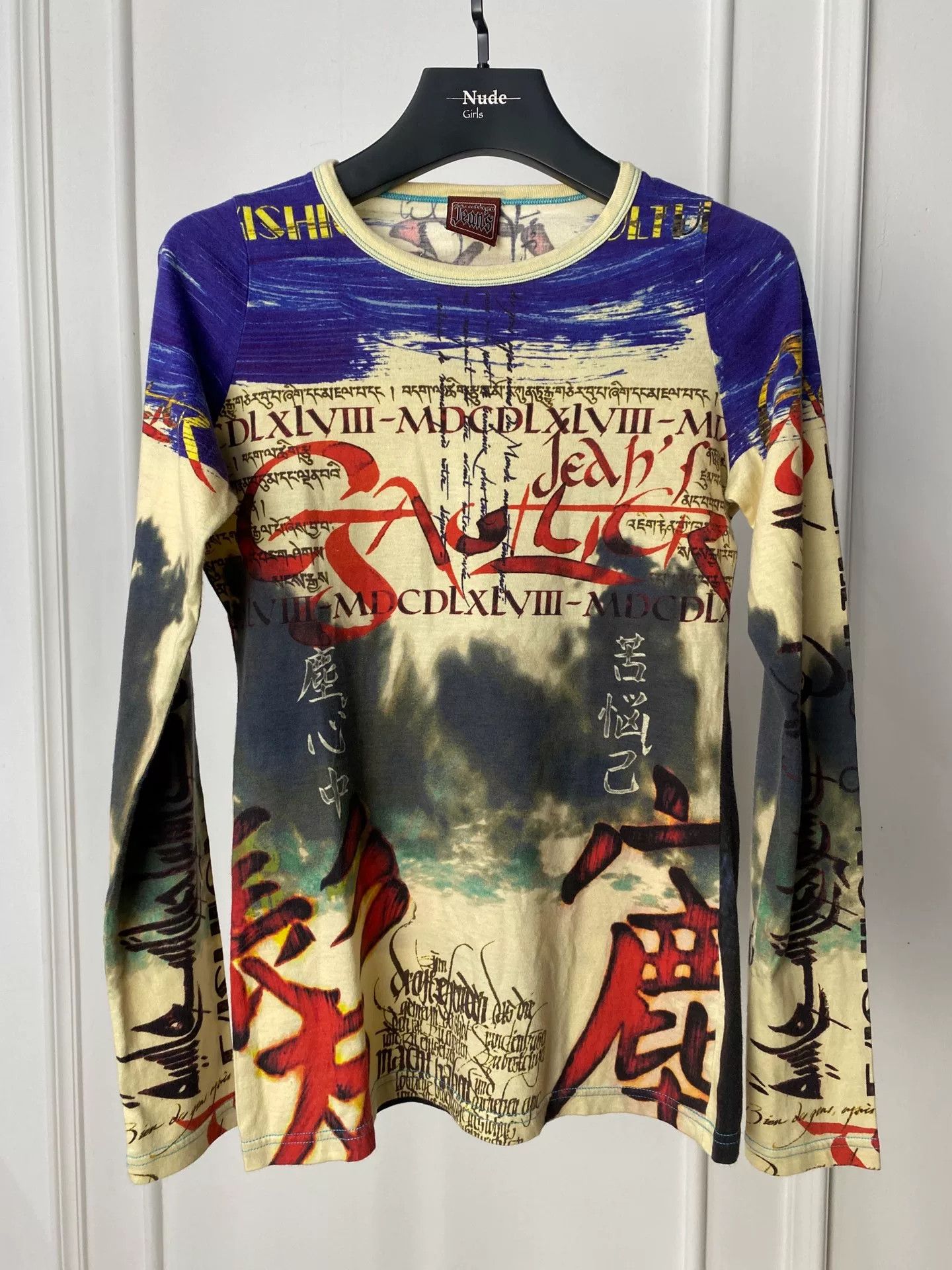 Jean Paul Gaultier jean paul gaultier long sleeve graphic shirt Size US M / EU 48-50 / 2 - 1 Thumbnail