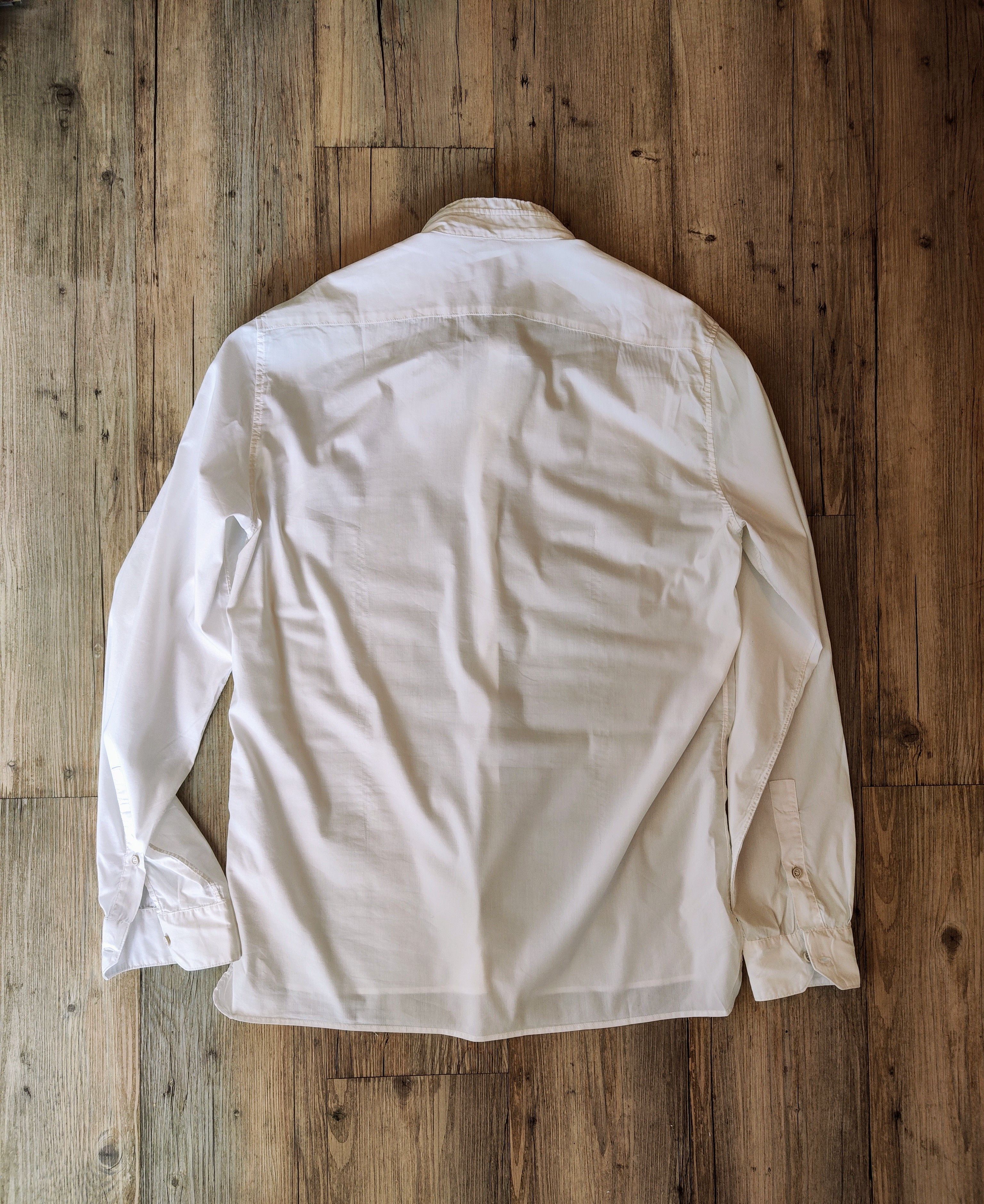 Transit Uomo Stand-up collar shirt.Like Yohji Yamamoto or Elena Dawson Size US XL / EU 56 / 4 - 3 Thumbnail