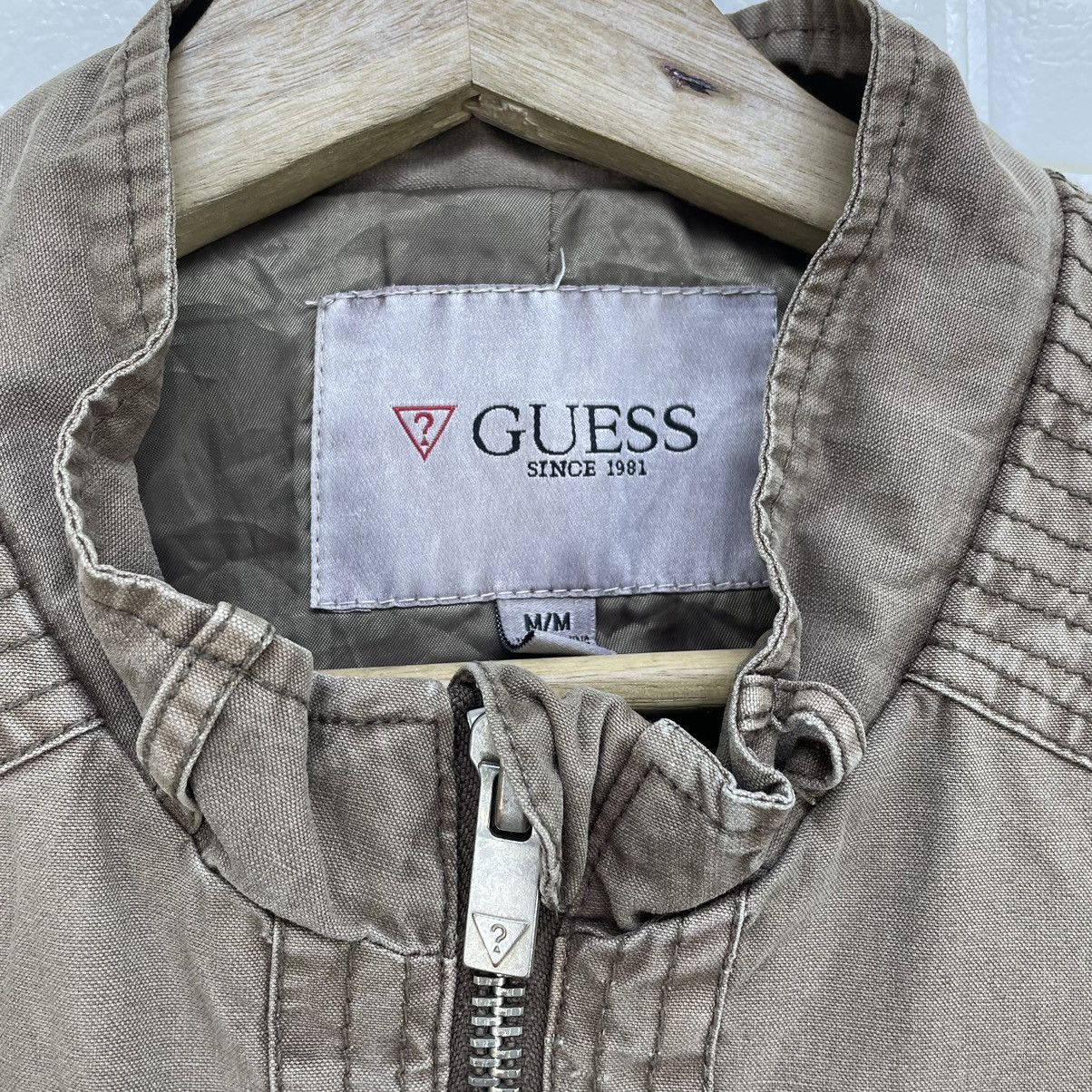 Guess × Vintage 💥Vintage Guess Biker Jacket Size US M / EU 48-50 / 2 - 7 Thumbnail