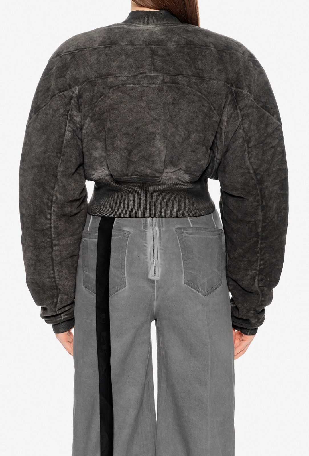 Rick Owens Drkshdw Last Size Rick Owens Drkshdw Collage Padded Bomber Jacket Size XS / US 0-2 / IT 36-38 - 2 Thumbnail
