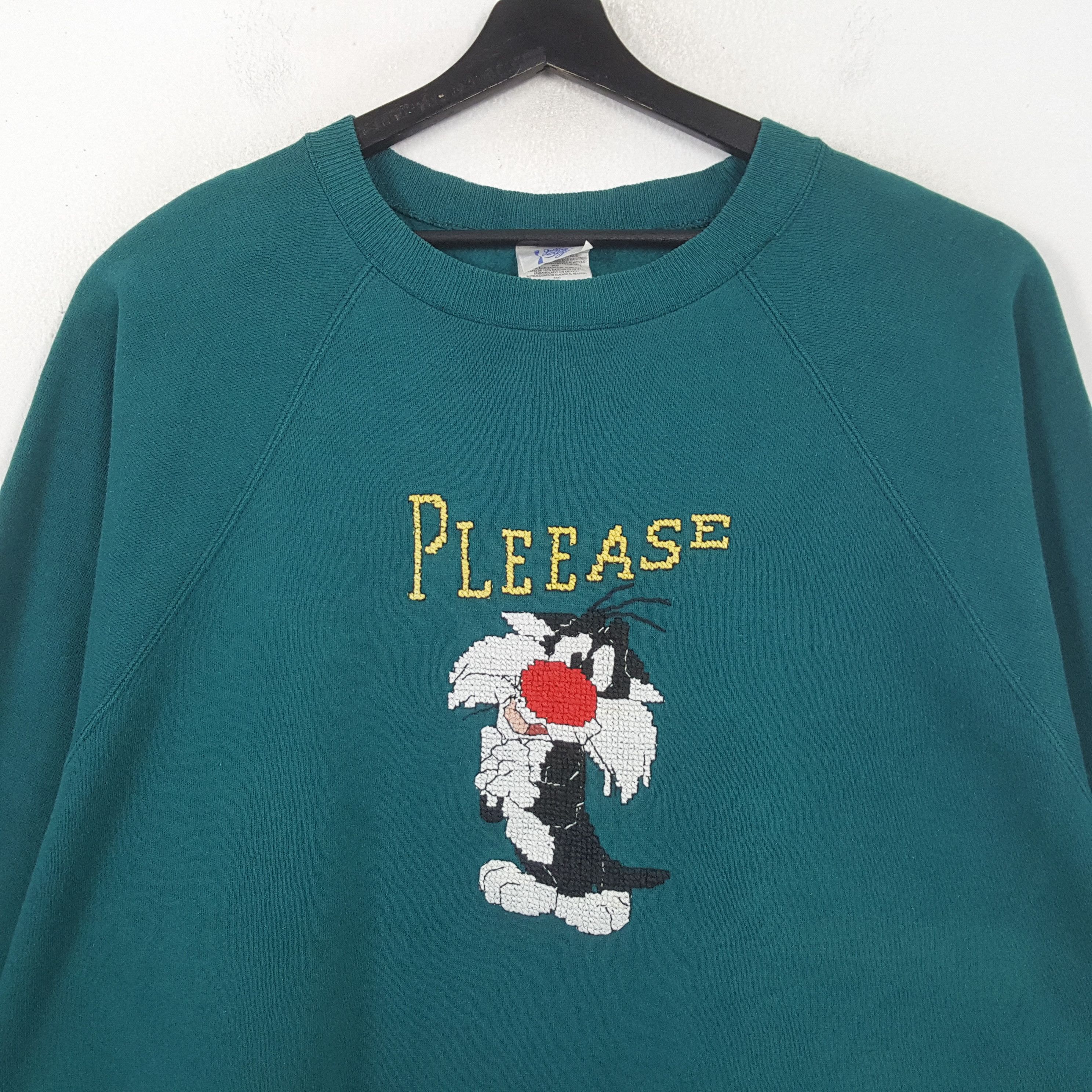 Vintage Looney Tunes Streetwear Style Sweatshirt RR7 Size US XXL / EU 58 / 5 - 2 Thumbnail