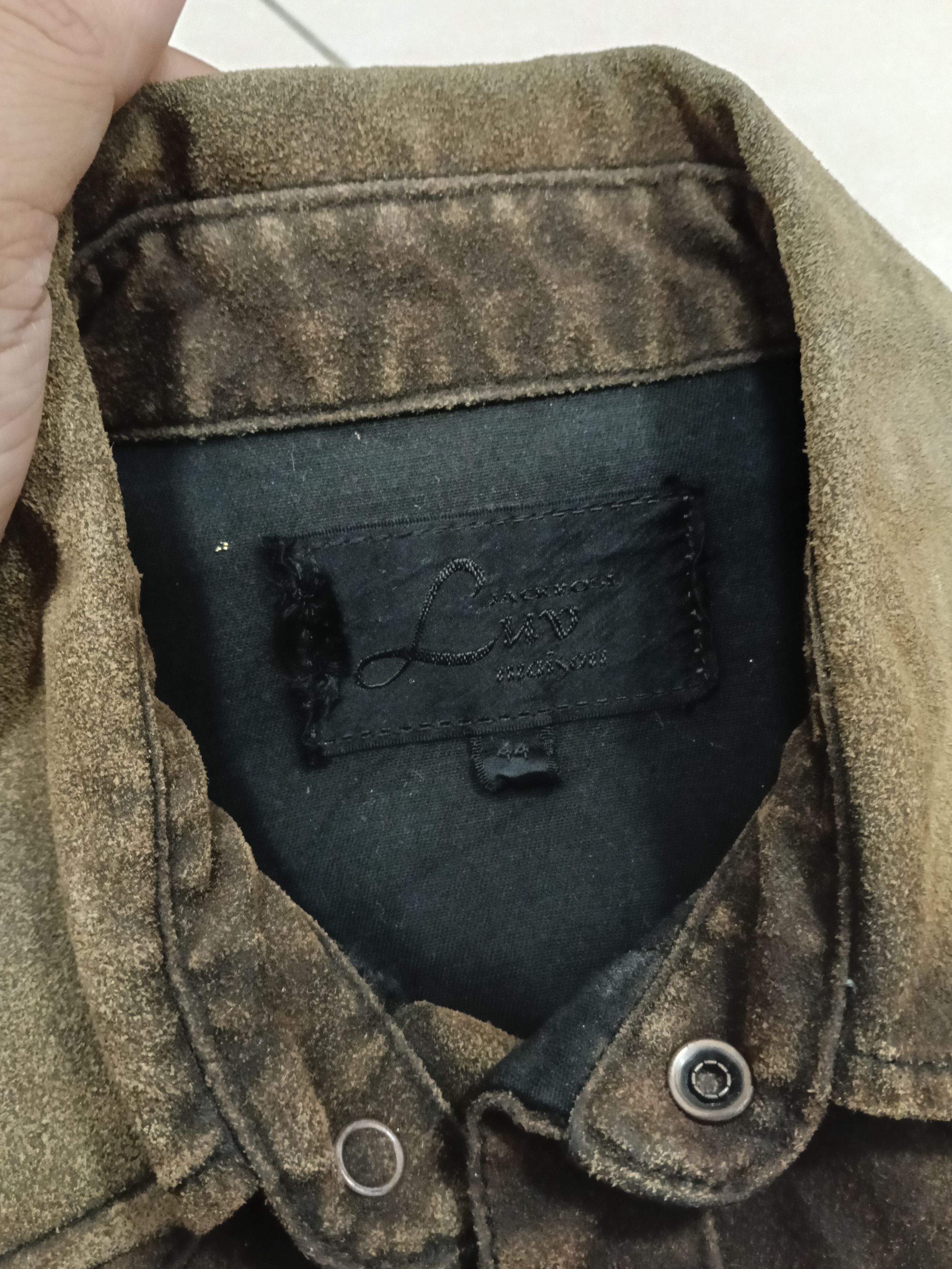 JACKROSE 💥 Jackrose Luv Maison Suede Western Shirt💥 Size US S / EU 44-46 / 1 - 7 Thumbnail