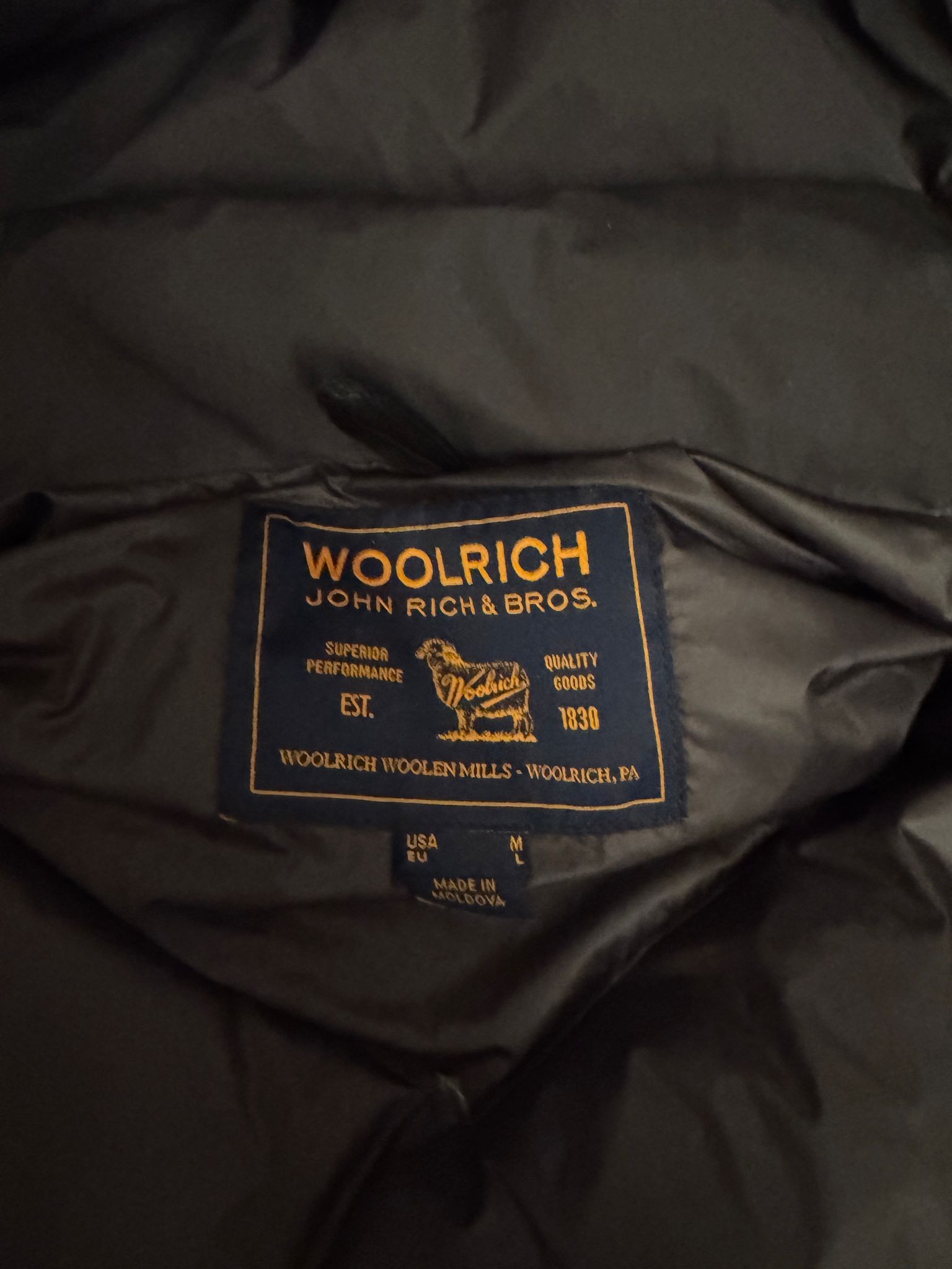 Woolrich Woolen Mills Arctic Parka in Ramar Cloth - Grey Shadow Size US L / EU 52-54 / 3 - 2 Thumbnail