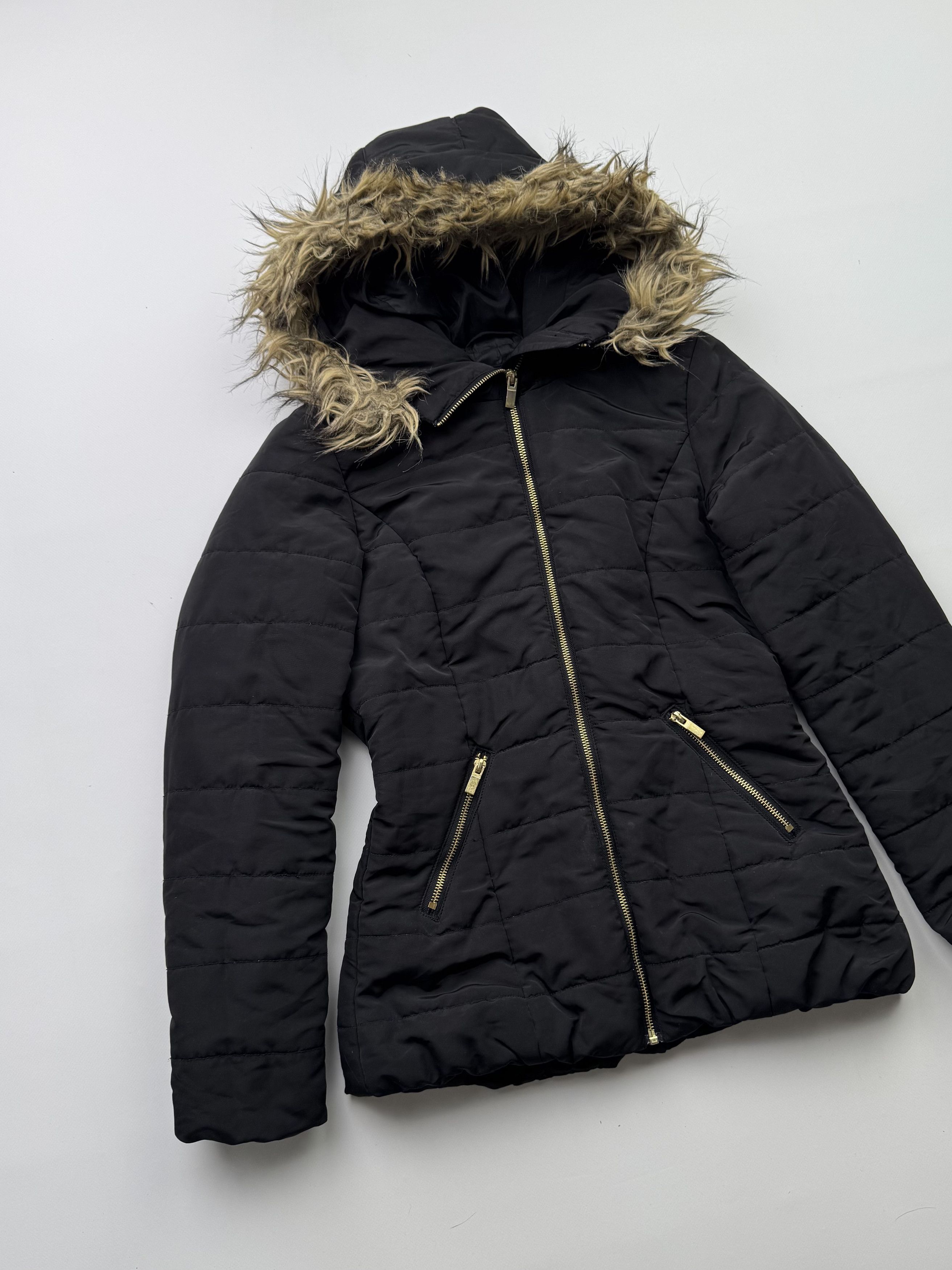 Japanese Brand Vintage Jacket With Faux Fur Hood B752(V100)E2 Size M / US 6-8 / IT 42-44 - 2 Thumbnail