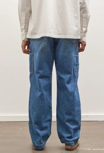 Kapital Kapital 11.5 oz Denim Lumber Pants Processed indigo new 3 Size US 33 - 16 Thumbnail
