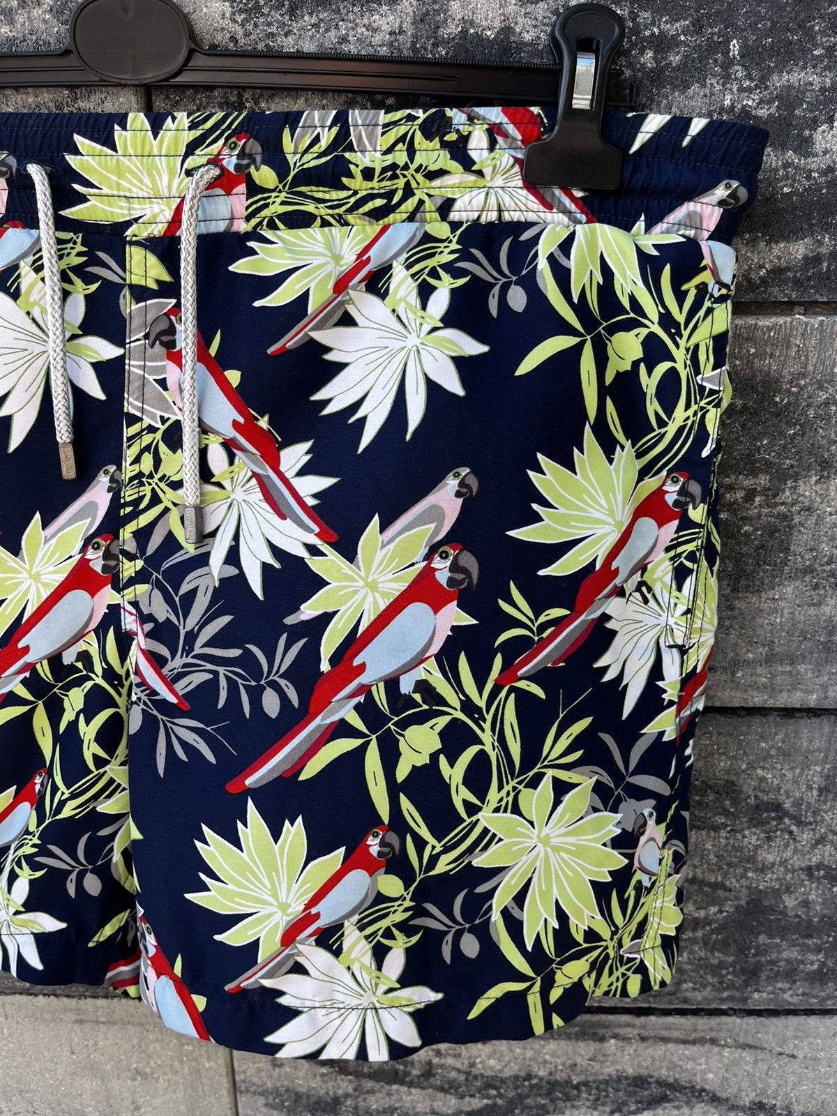 Vilebrequin 🦜 VILEBREQUIN DESIGNER PARROTS SWIM LUXURY STREETWEAR SHORTS Size US 32 / EU 48 - 9 Thumbnail