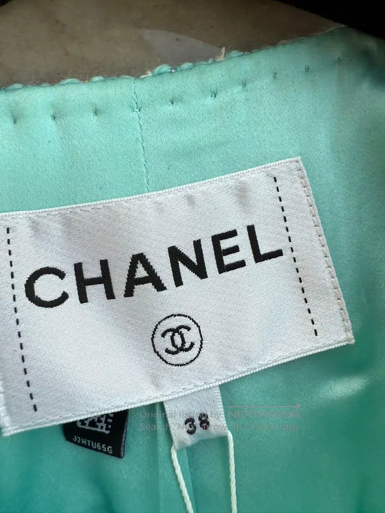 Chanel Chanel West Lake Blue Coat Size XS / US 0-2 / IT 36-38 - 7 Thumbnail