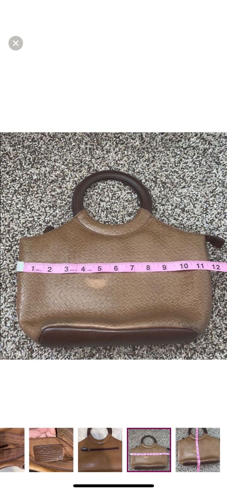 Relic Relic brown round handled hand bag Size ONE SIZE - 6 Thumbnail