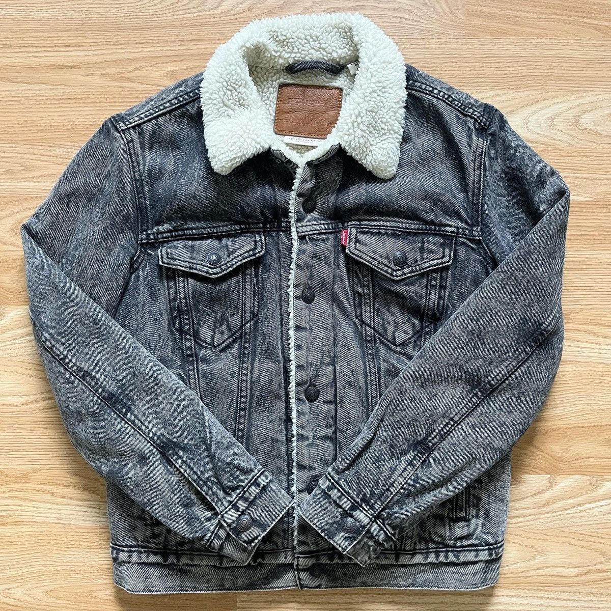 Levi's Premium Vintage Relaxed Fit Sherpa Trucker Jacket