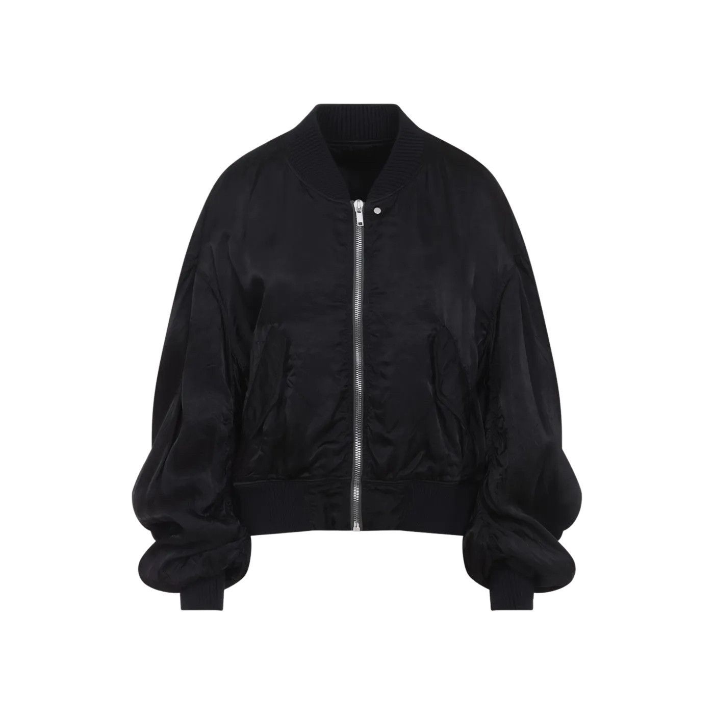RICK OWENS Temple Secchia Flight Black Jacket New (Women's s
