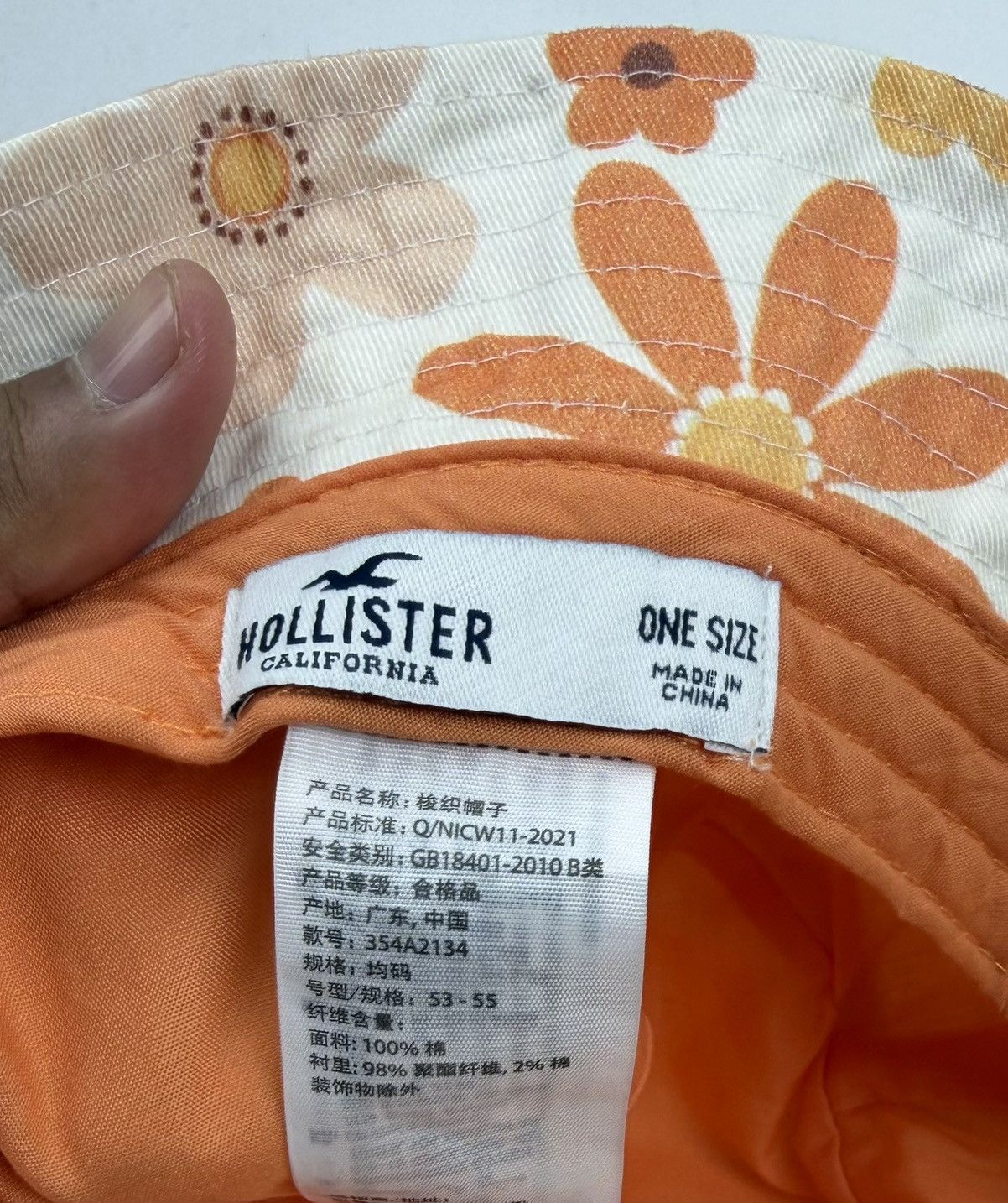 Hollister hollister bucket hat tc53 Size ONE SIZE - 6 Thumbnail