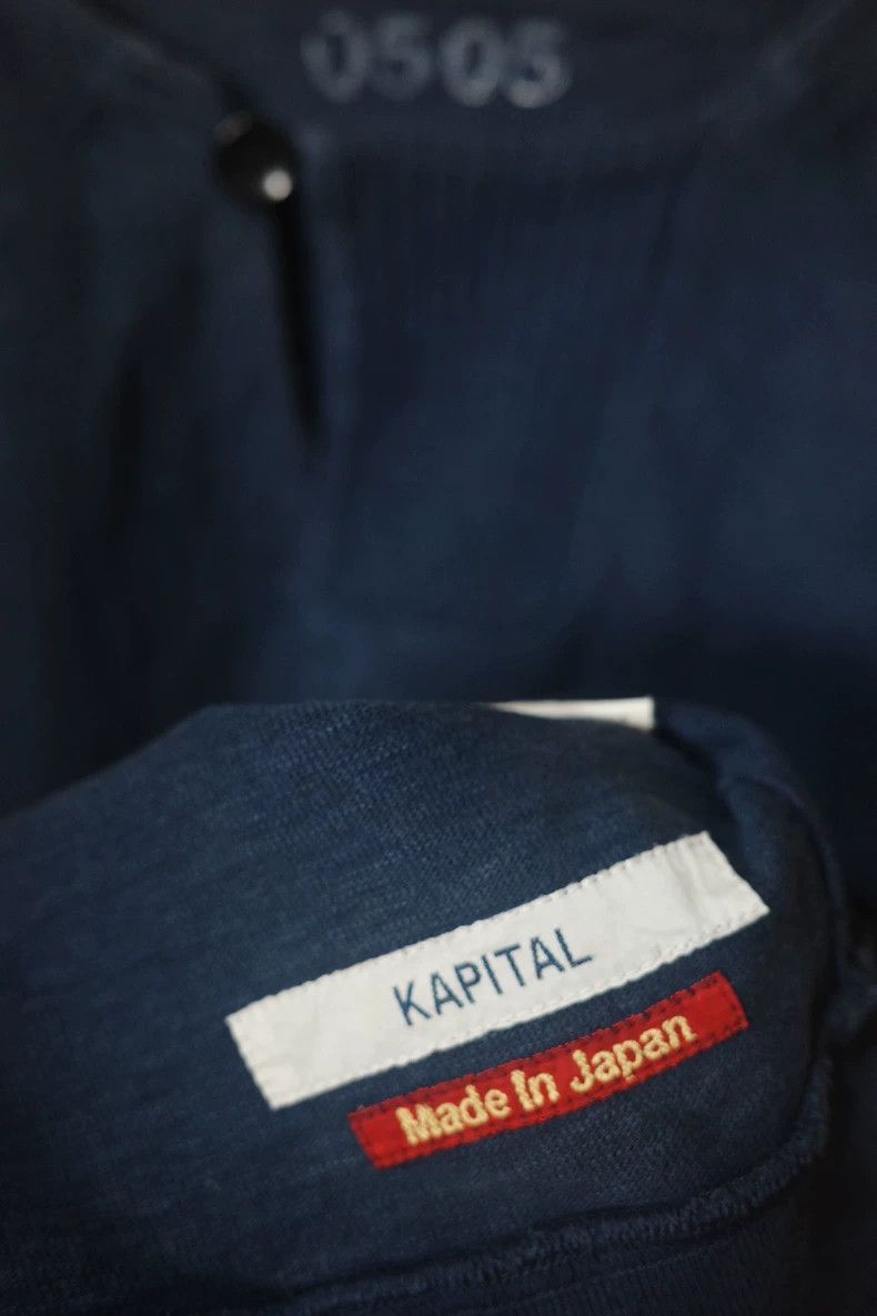 Kapital Kaptial Heavy Denim Short Sleeve Shirt-2506 Size US L / EU 52-54 / 3 - 6 Thumbnail