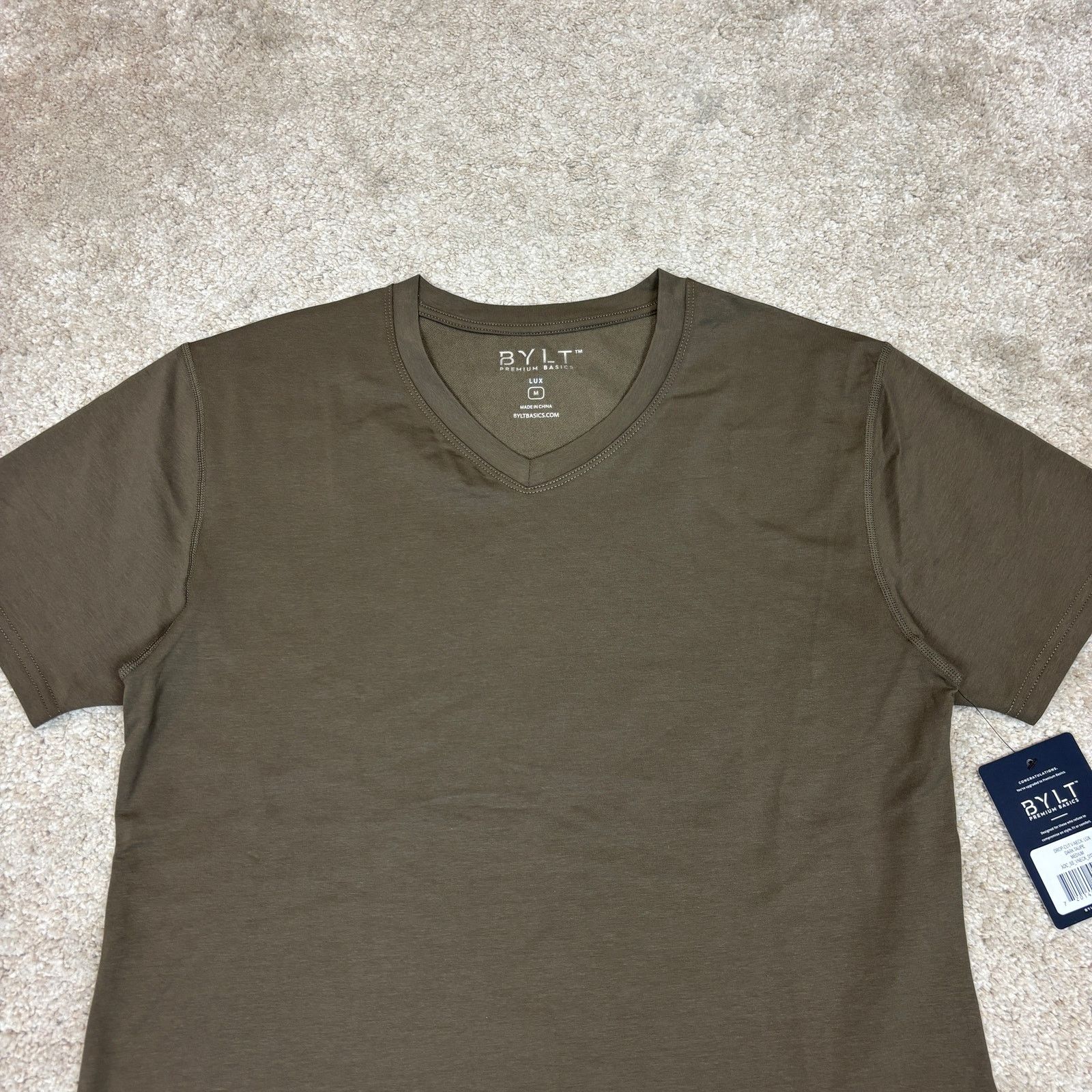 Other NWT Bylt Drop Cut Short Sleeve V Neck T Shirt Men's Medium Size US M / EU 48-50 / 2 - 2 Thumbnail