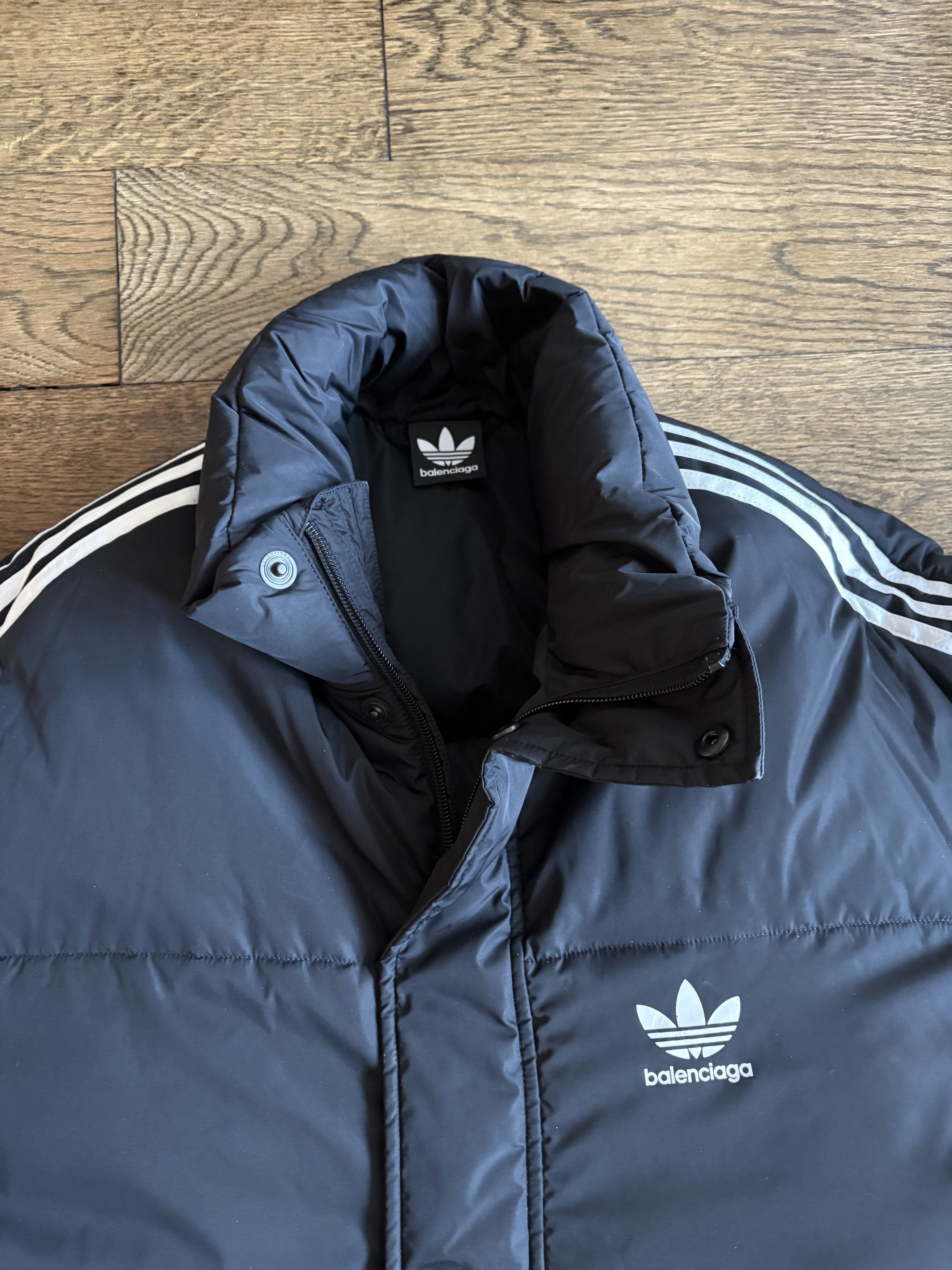 Adidas × Balenciaga Balenciaga x Adidas Puffer Jacket Size US XXS / EU 40 - 3 Thumbnail