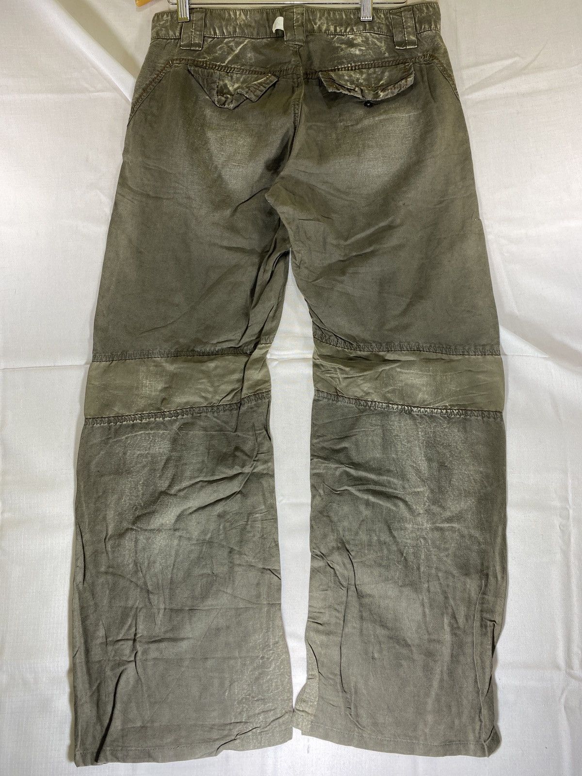 Marithe + Francois Girbaud front pocket belach baggy pants Size US 34 / EU 50 - 2 Thumbnail