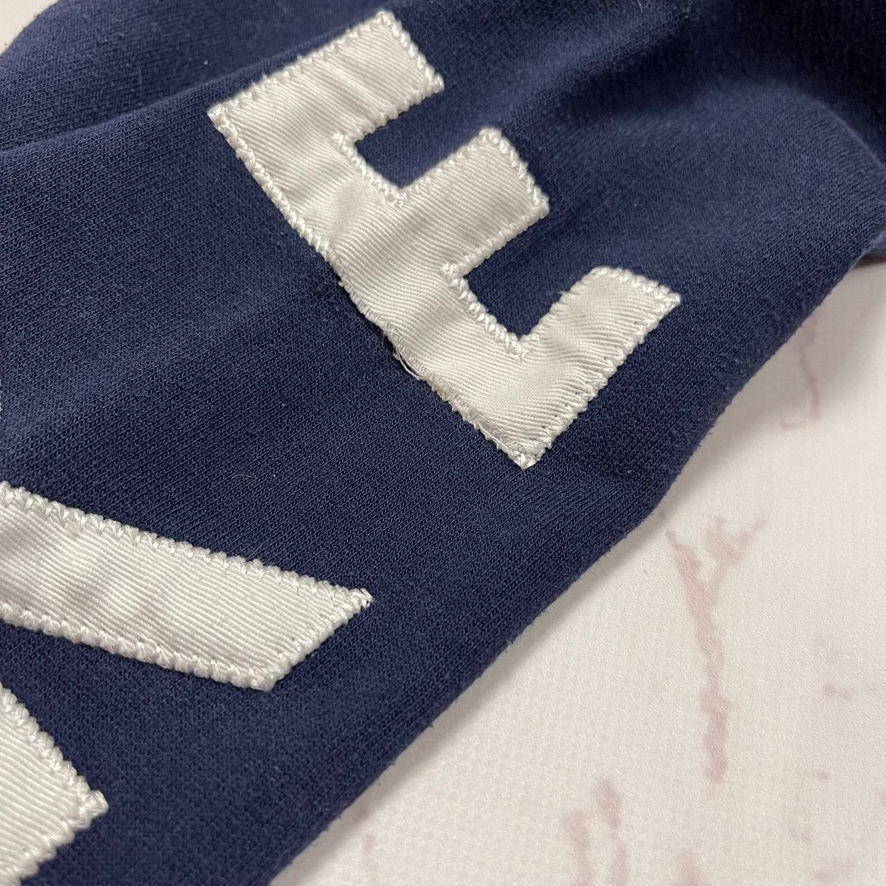 Nike Nike Vintage Big Logo Sweatshirt Crewneck Mens Navy Blue Size US S / EU 44-46 / 1 - 14 Thumbnail