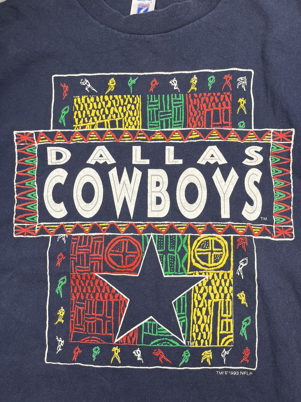 Merc Vintage 1993 Dallas Cowboys NFL Conference Champs Shirt USA Size US XL / EU 56 / 4 - 2 Thumbnail