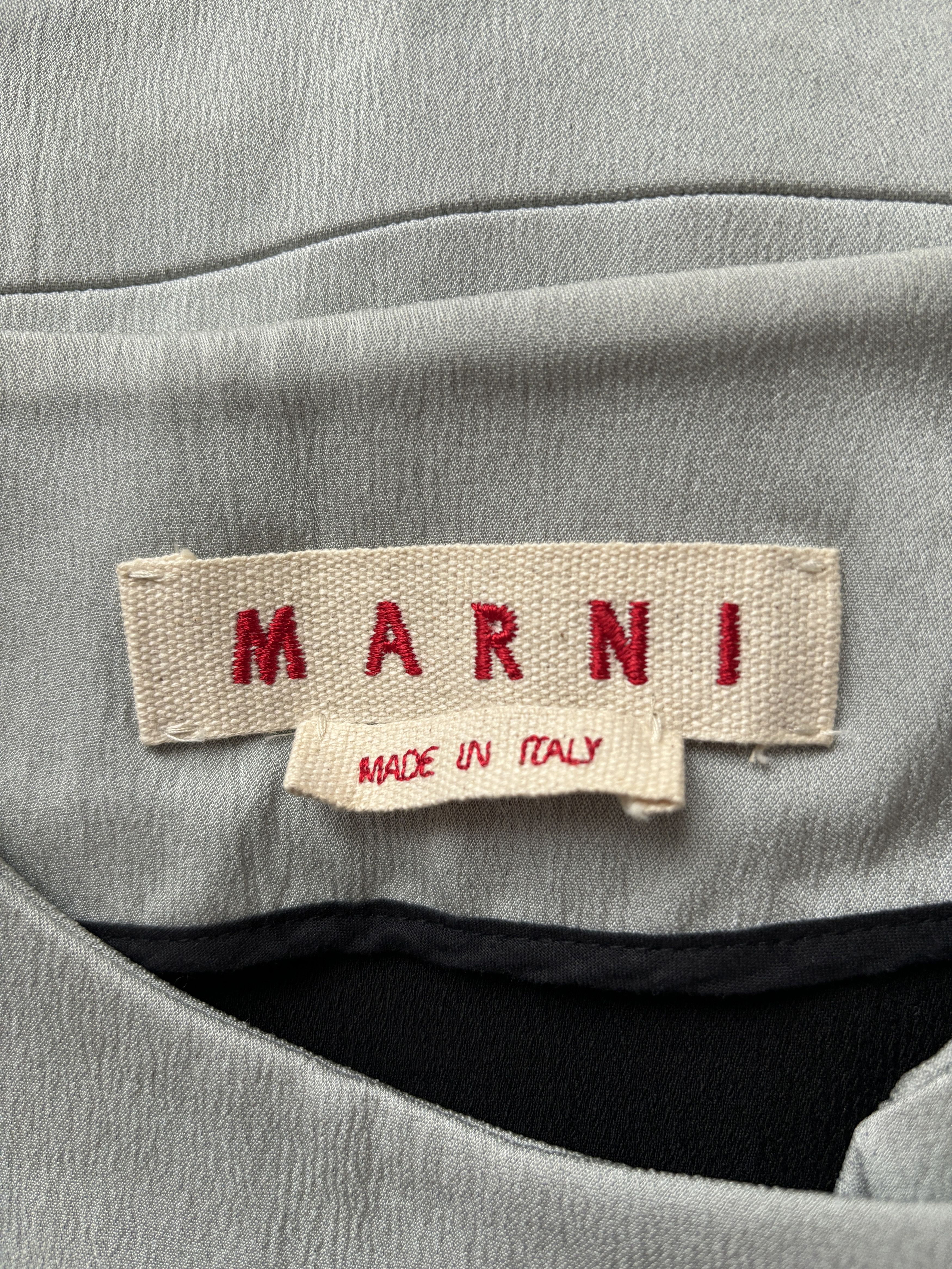 Marni ⚡️QUICK SALE⚡️Marni Light Grey Jacket Blazer Size L / US 10 / IT 46 - 3 Thumbnail