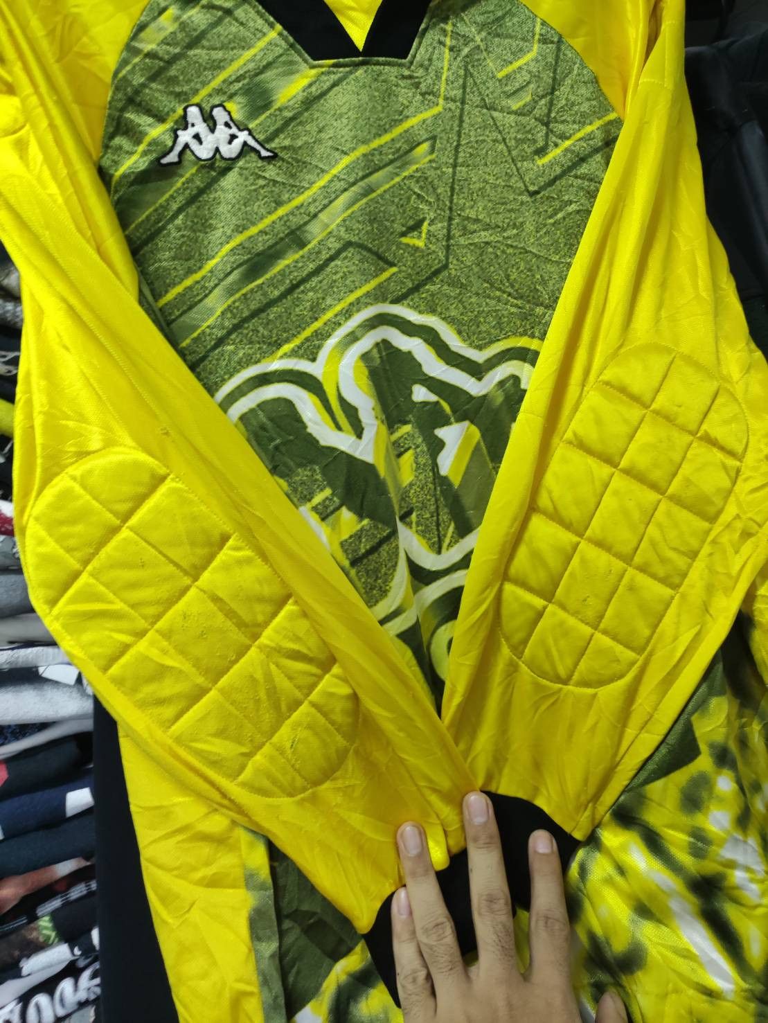 Kappa Vtg 90's Kappa Big Logo Goalkeeper Long Sleeved Jersey Size US M / EU 48-50 / 2 - 8 Thumbnail