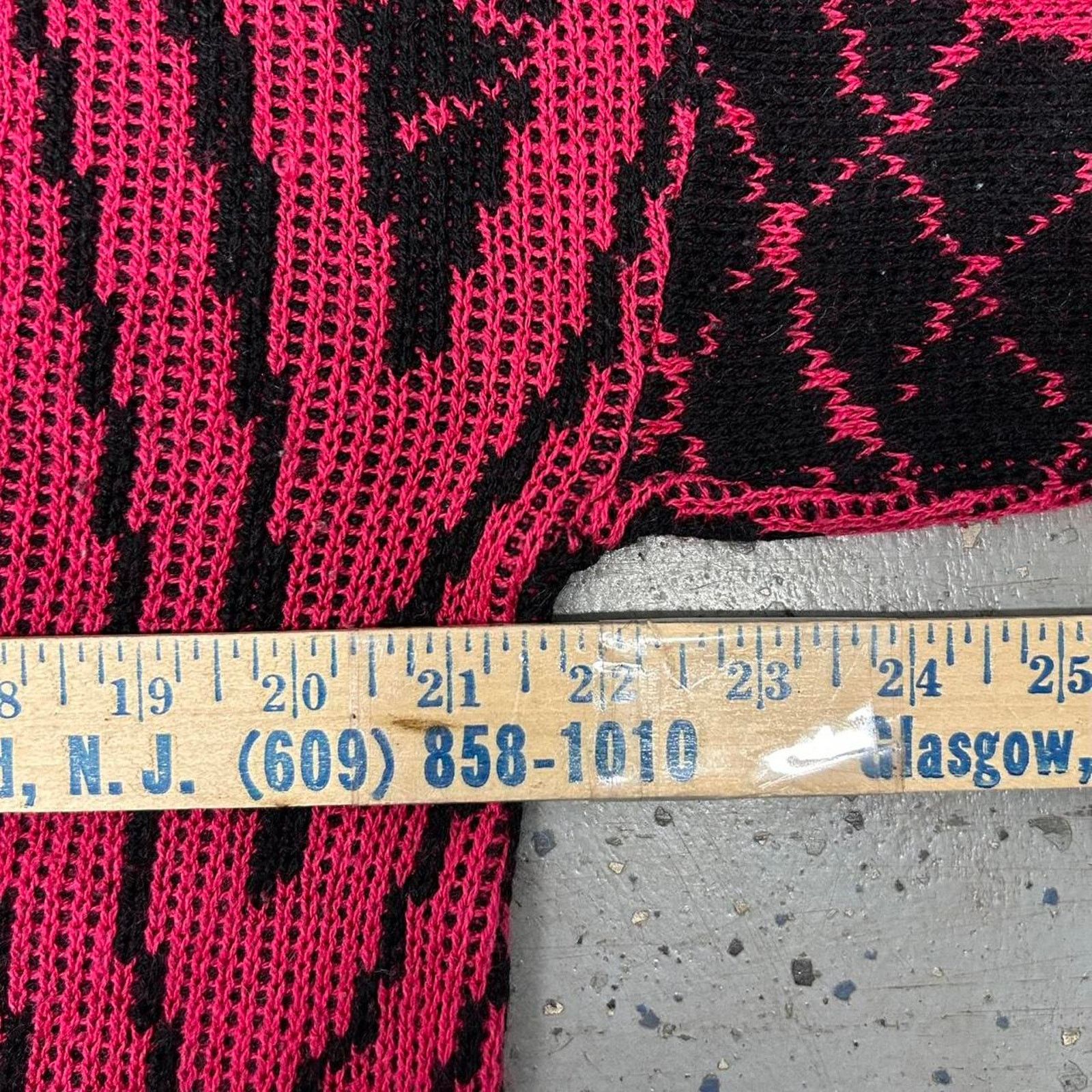 Other Pink and black vintage 80s sweater Size L / US 10 / IT 46 - 6 Thumbnail