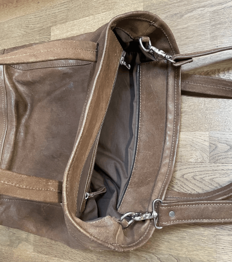 Leather × Maison Margiela Maison Margiela Bag Hand Briefcase Messanger Tote EX0127 Size ONE SIZE - 4 Thumbnail
