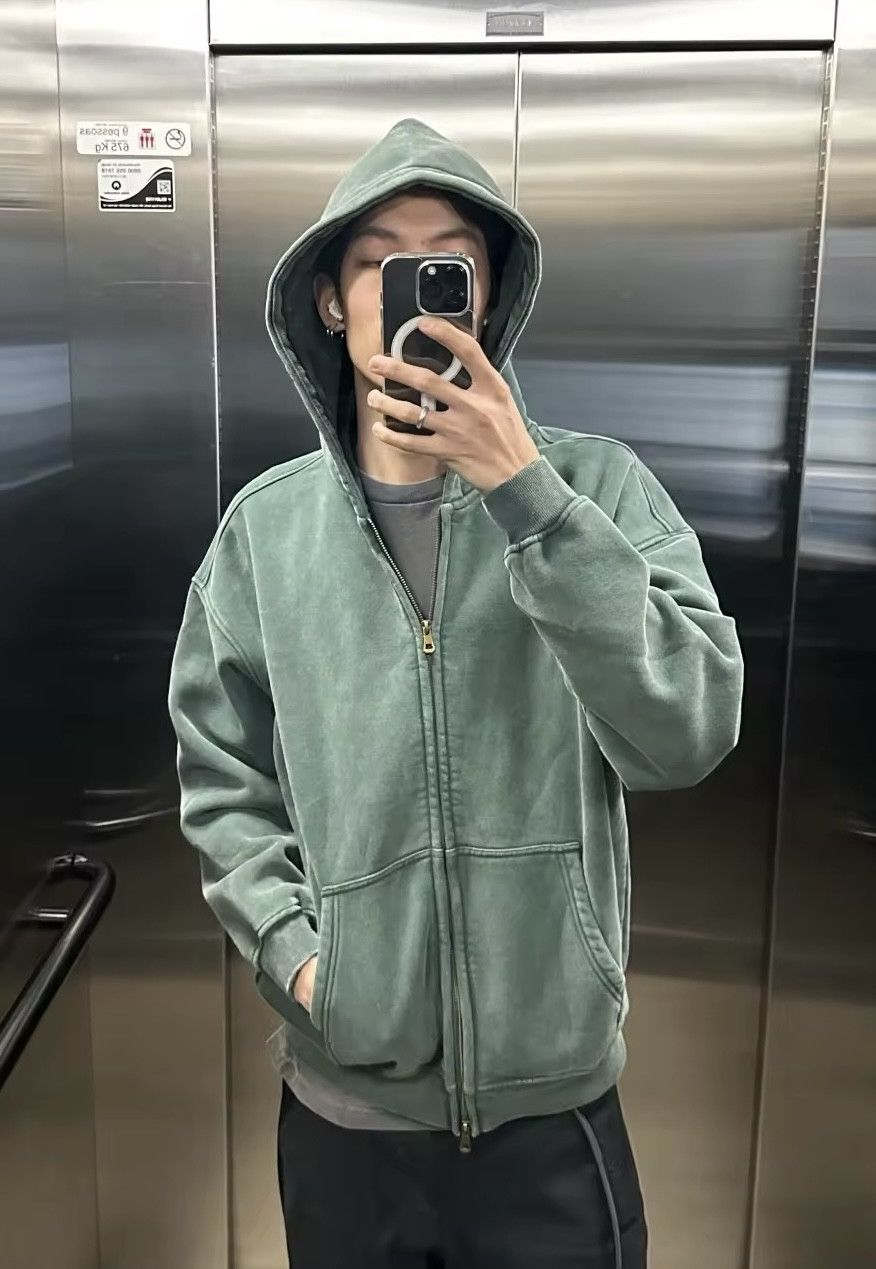 Japanese Brand × Vintage Batik fleece zippered hoodie Size US S / EU 44-46 / 1 - 3 Thumbnail