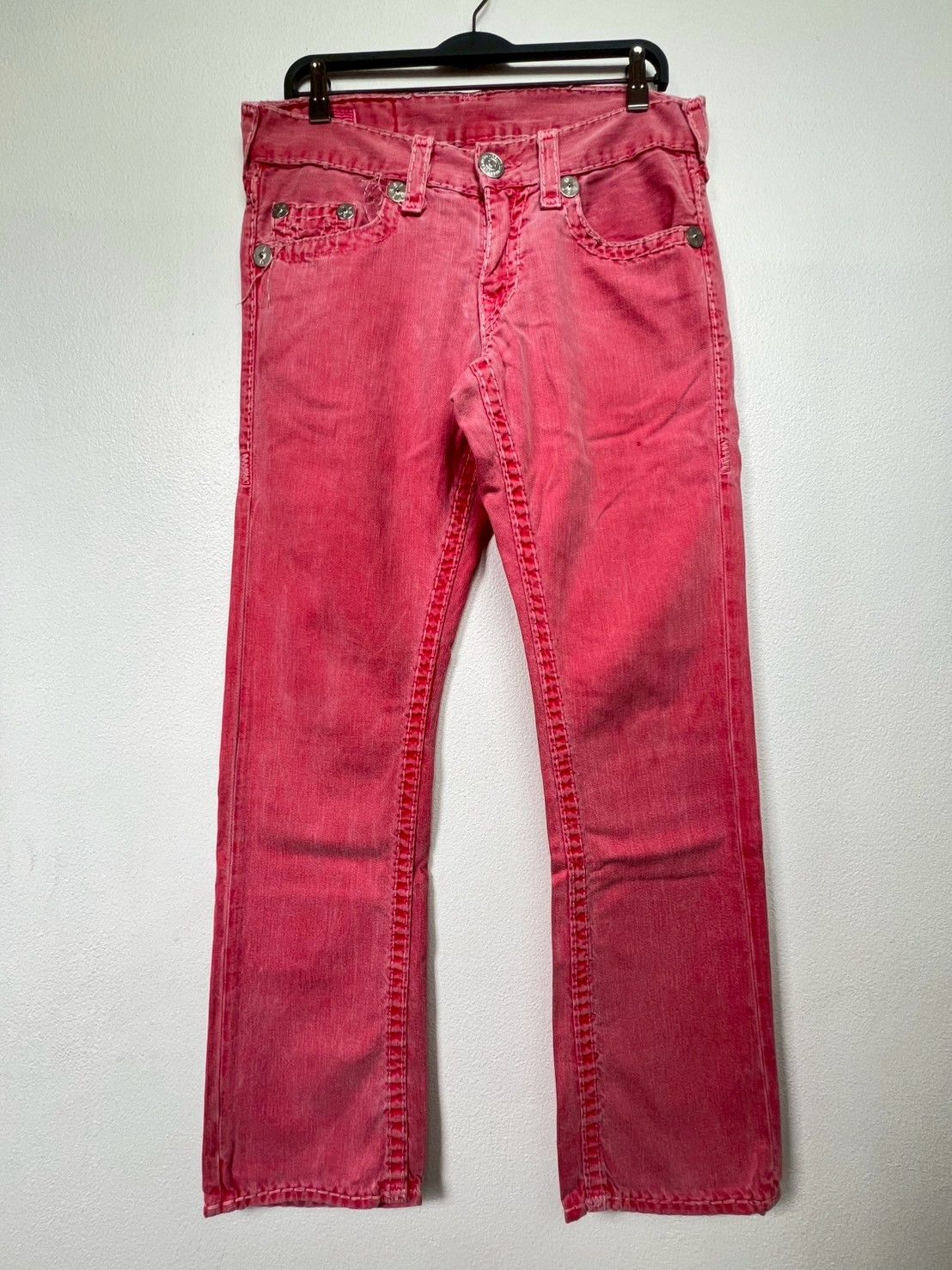 True Religion VINTAGE TRUE RELIGION BOBBY SUPER T JEANS Size US 34 / EU 50 - 1 Thumbnail
