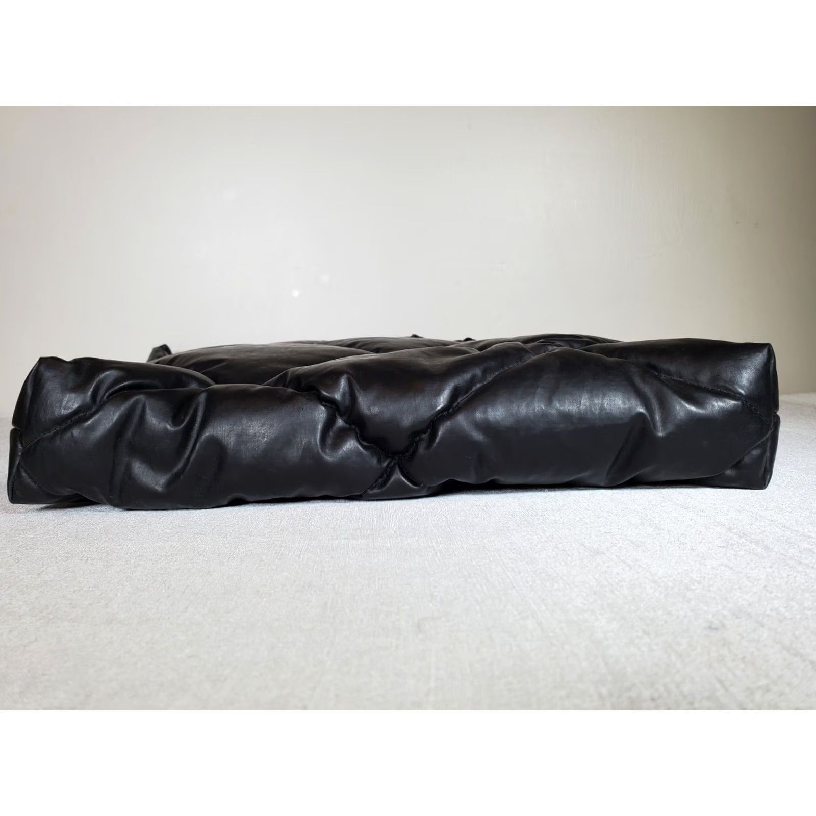 Kassl Editions KASSL Editions Quilted Bag Medium Oil Black Pillow Tote Womens Size ONE SIZE - 4 Thumbnail