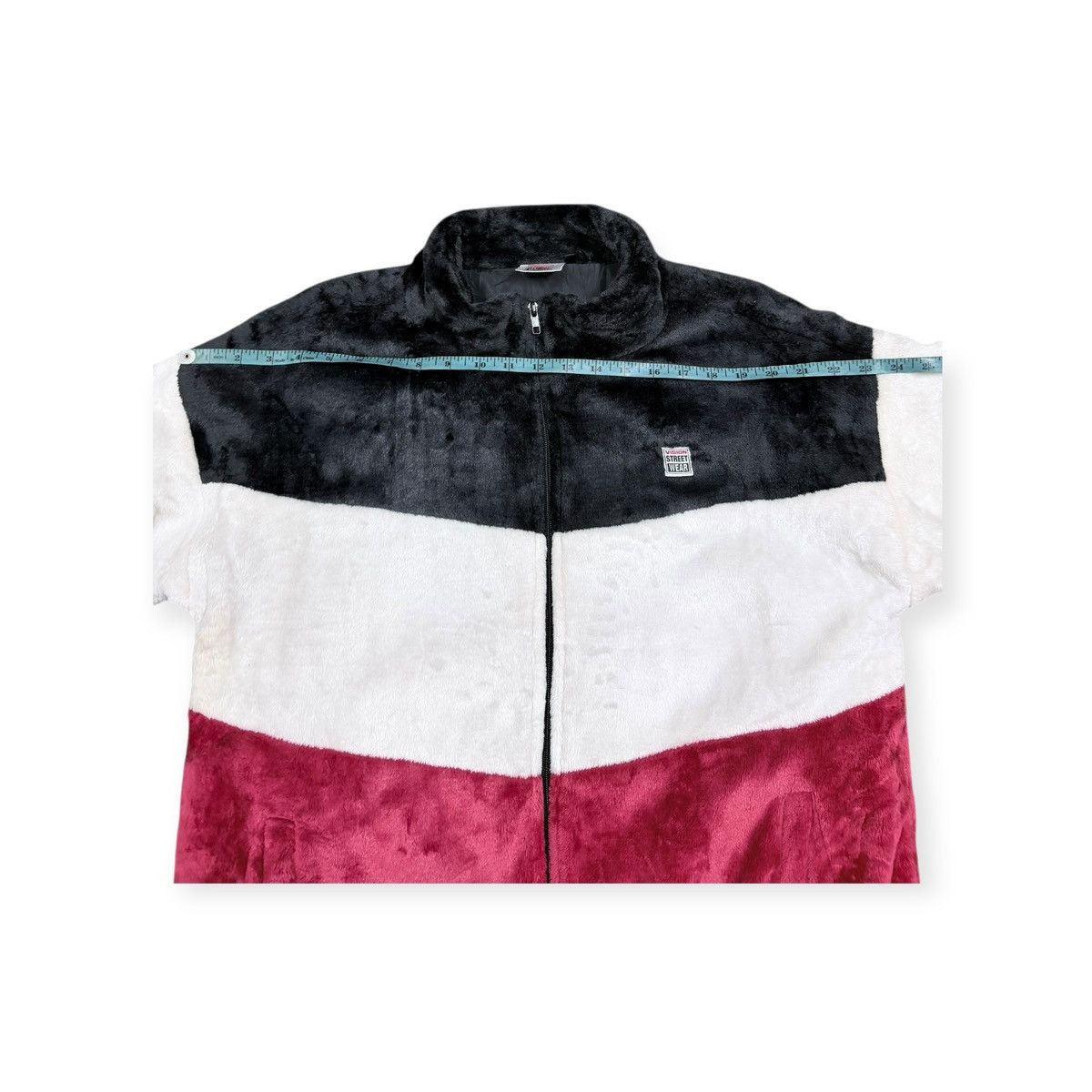 Vision Streetwear Vision Streetwear Fluppy Striped Fleece Zipper Jacket Size US M / EU 48-50 / 2 - 13 Thumbnail