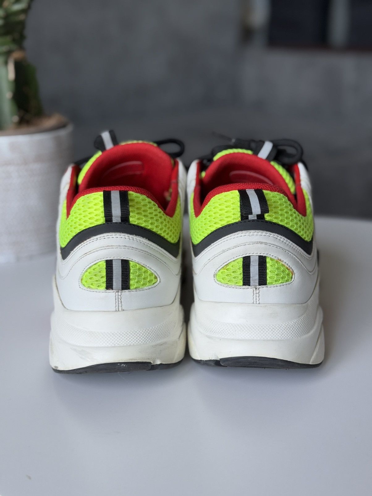 Dior DIOR B22 Sneaker Multicolor Neon Yellow Ref Size US 9 / EU 42 - 6 Thumbnail