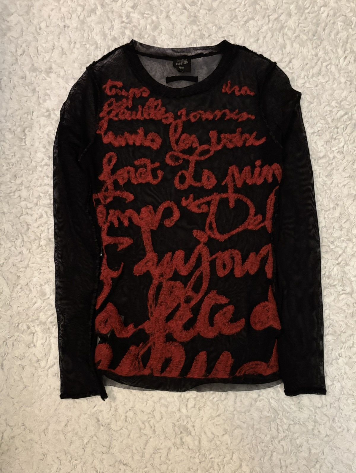 Jean Paul Gaultier Jean Paul Gaultier FW01 script letter Size S / US 4 / IT 40 - 1 Thumbnail