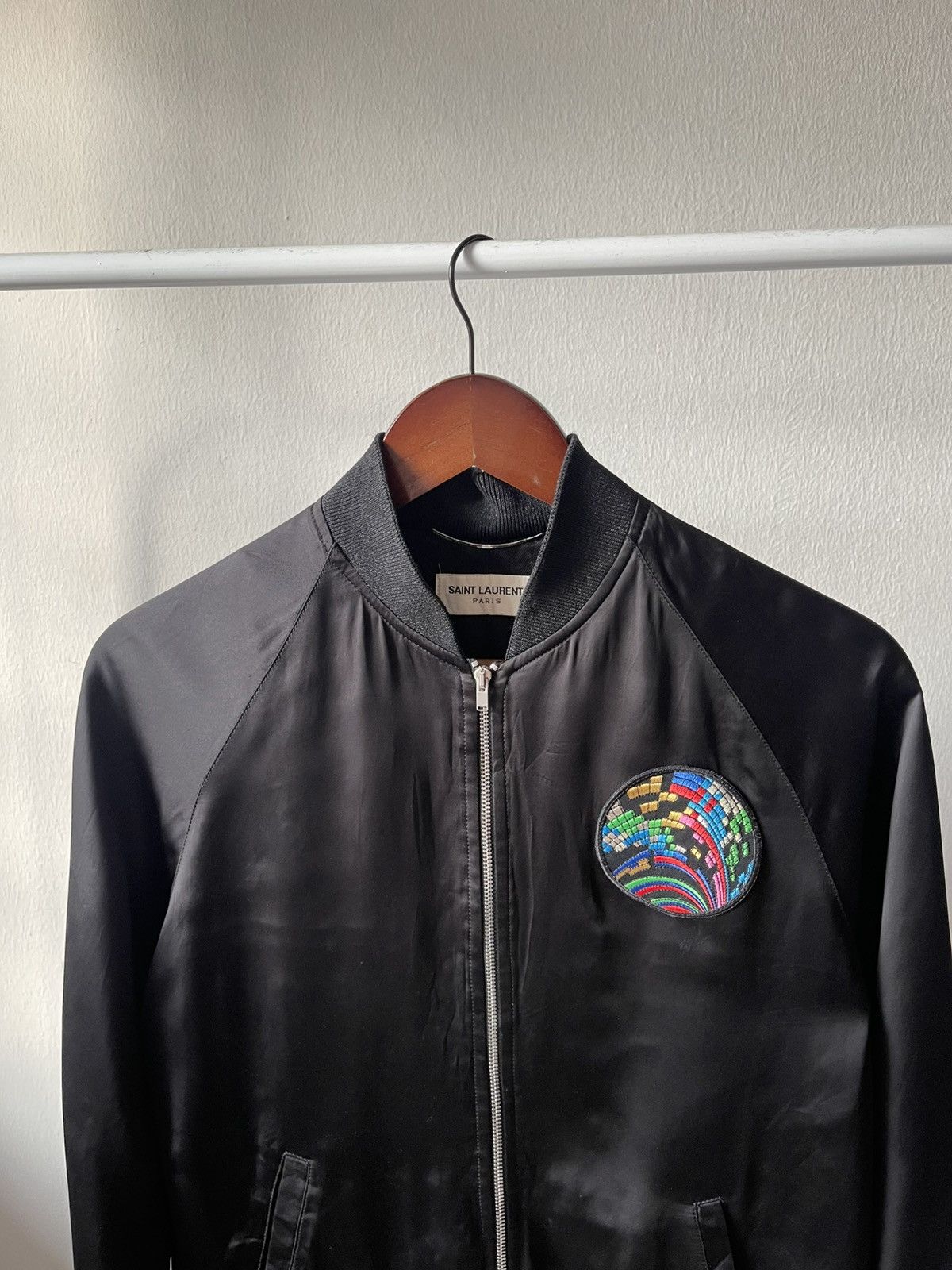 Saint Laurent Paris Saint Laurent Paris Hedi Slimane Era Bomber Jacket A1 Size US M / EU 48-50 / 2 - 3 Thumbnail