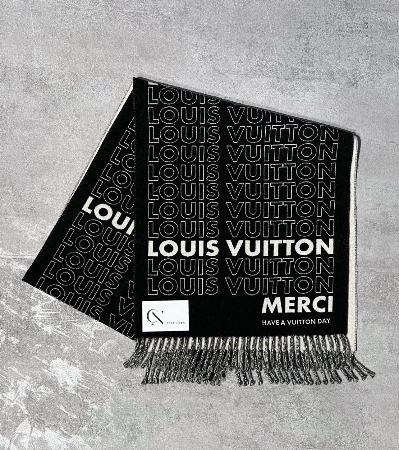Louis Vuitton Louis Vuitton Lv List City Scarf Size ONE SIZE - 1 Thumbnail