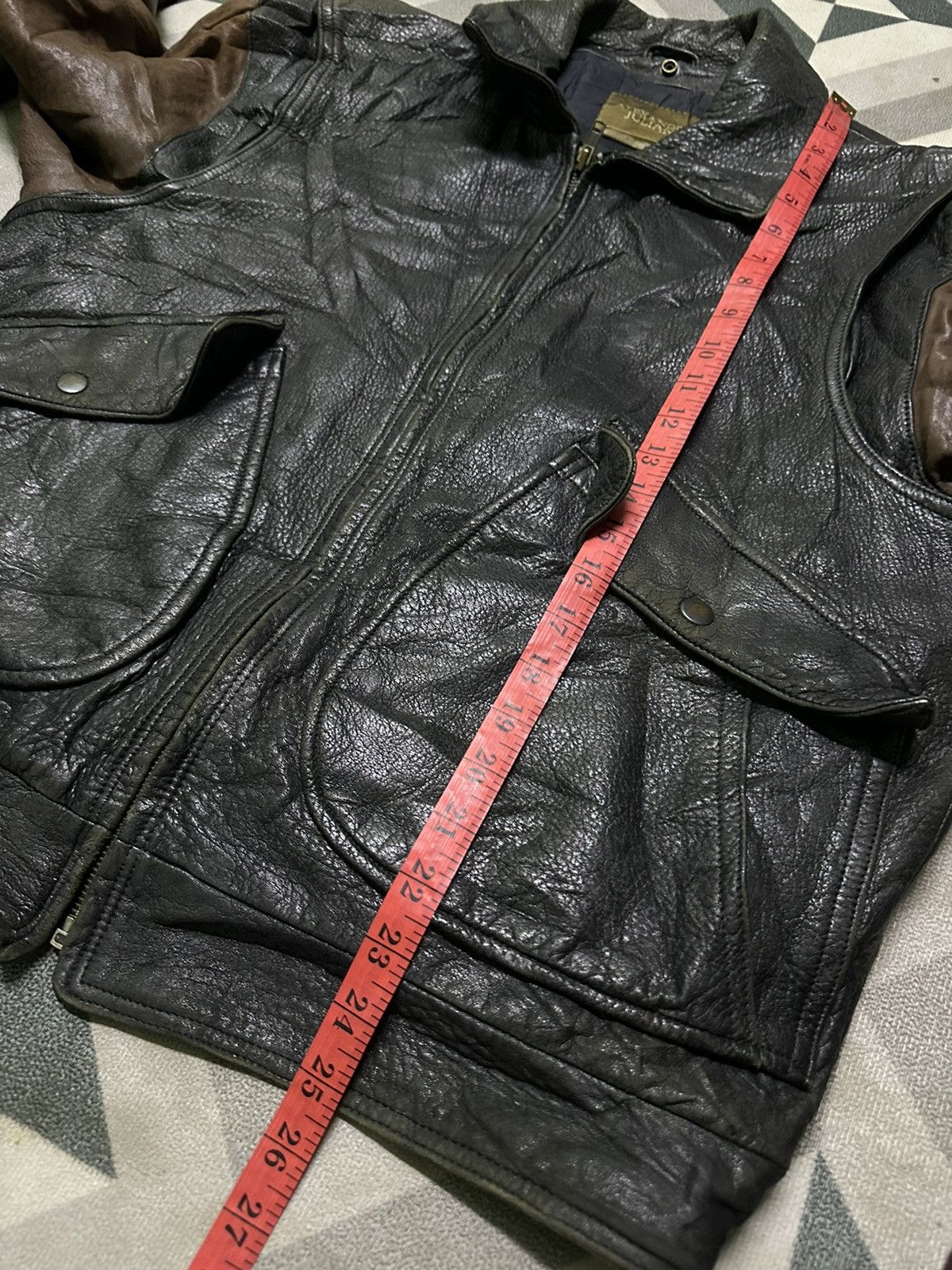 Alexander Julian Alexander Julian leather jacket Size US L / EU 52-54 / 3 - 10 Thumbnail
